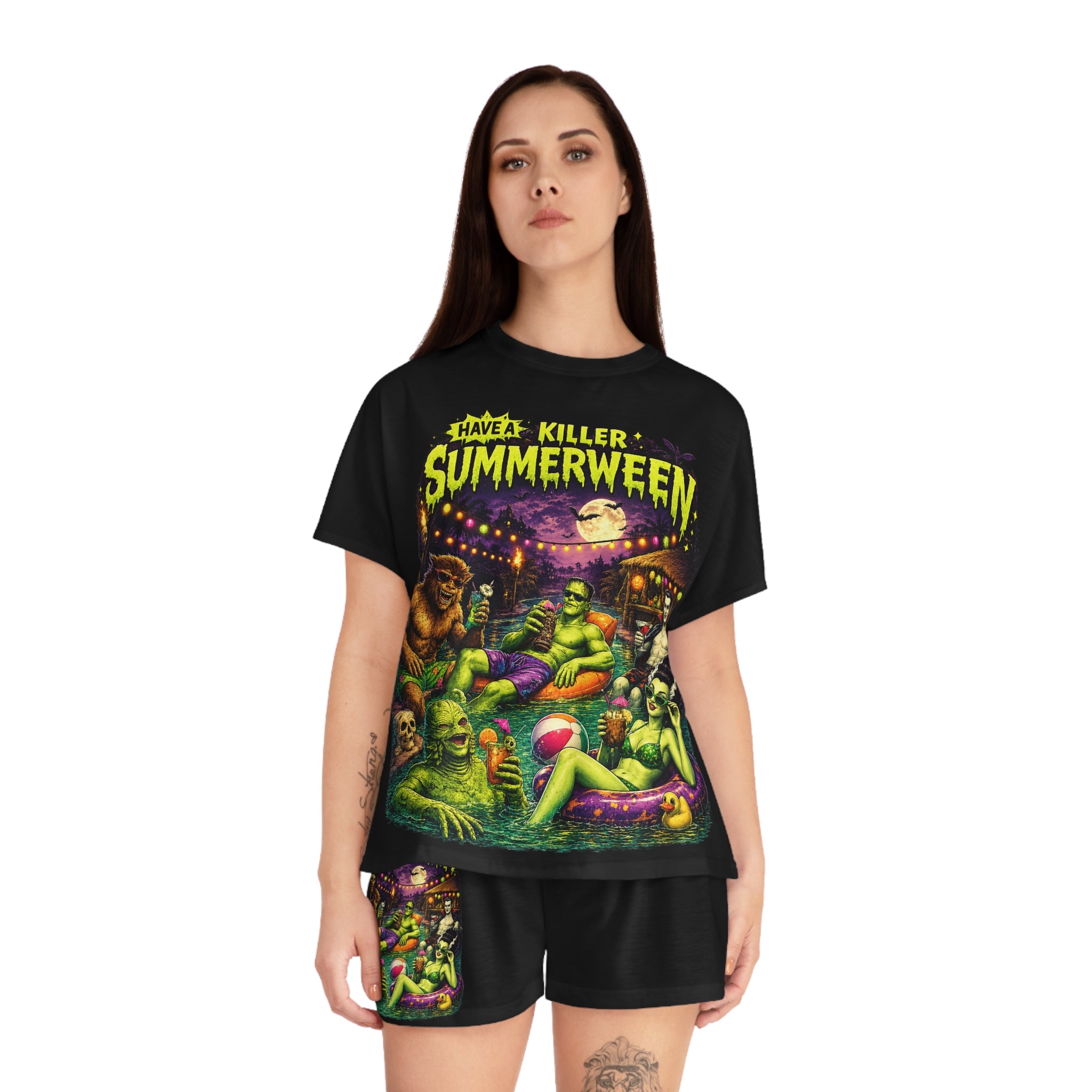 Have a Killer Summerween Sleepwear Set