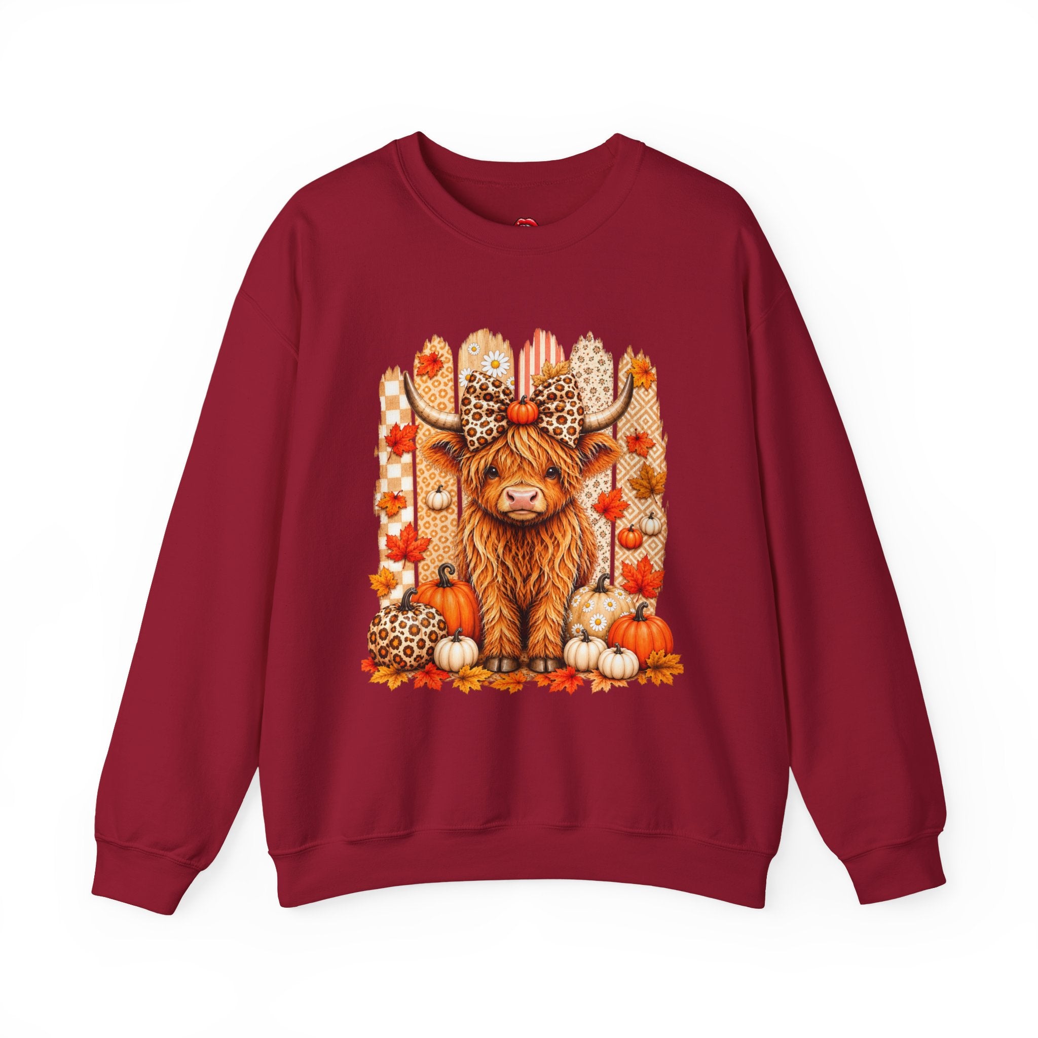 Autumn Highland Cow Sweatshirt
