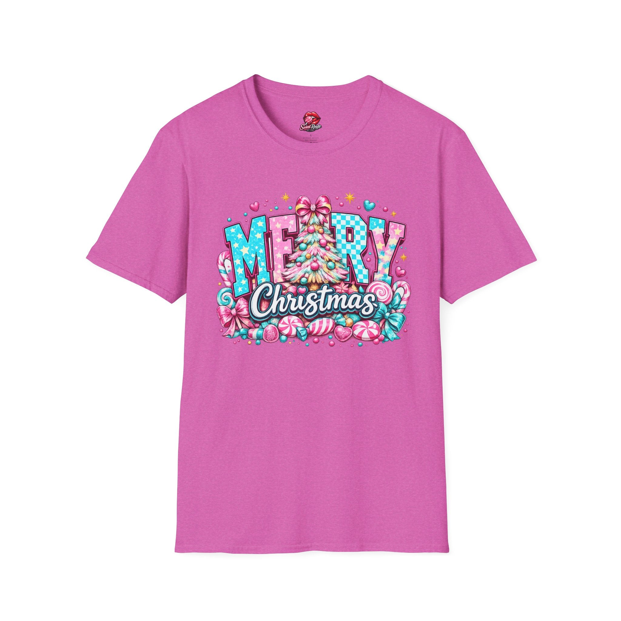 Merry Christmas candy tree T-Shirt