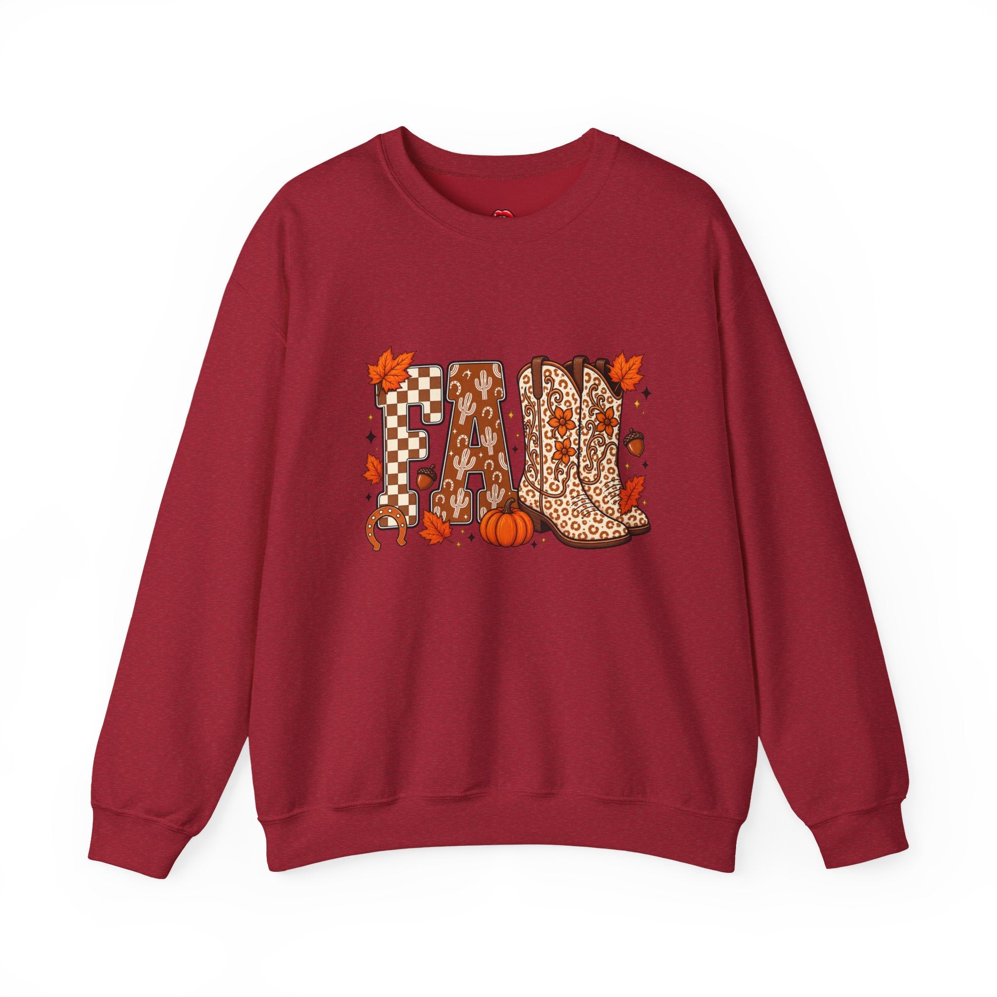 Fall Cowgirl Crewneck Sweatshirt