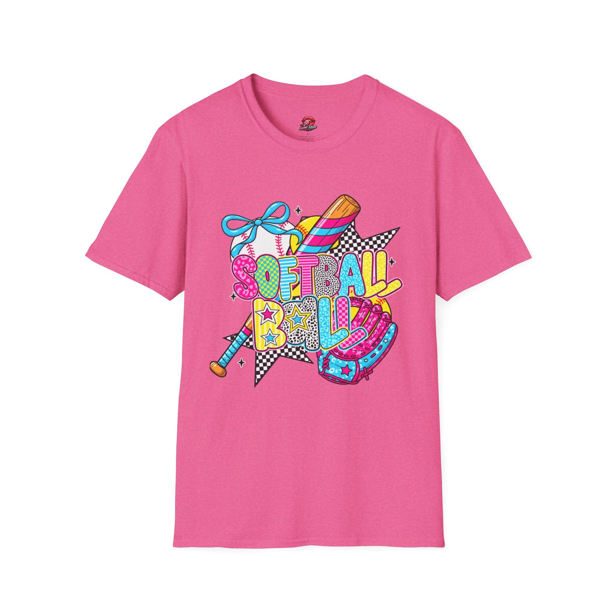 Softball Babe Graphic T-Shirt