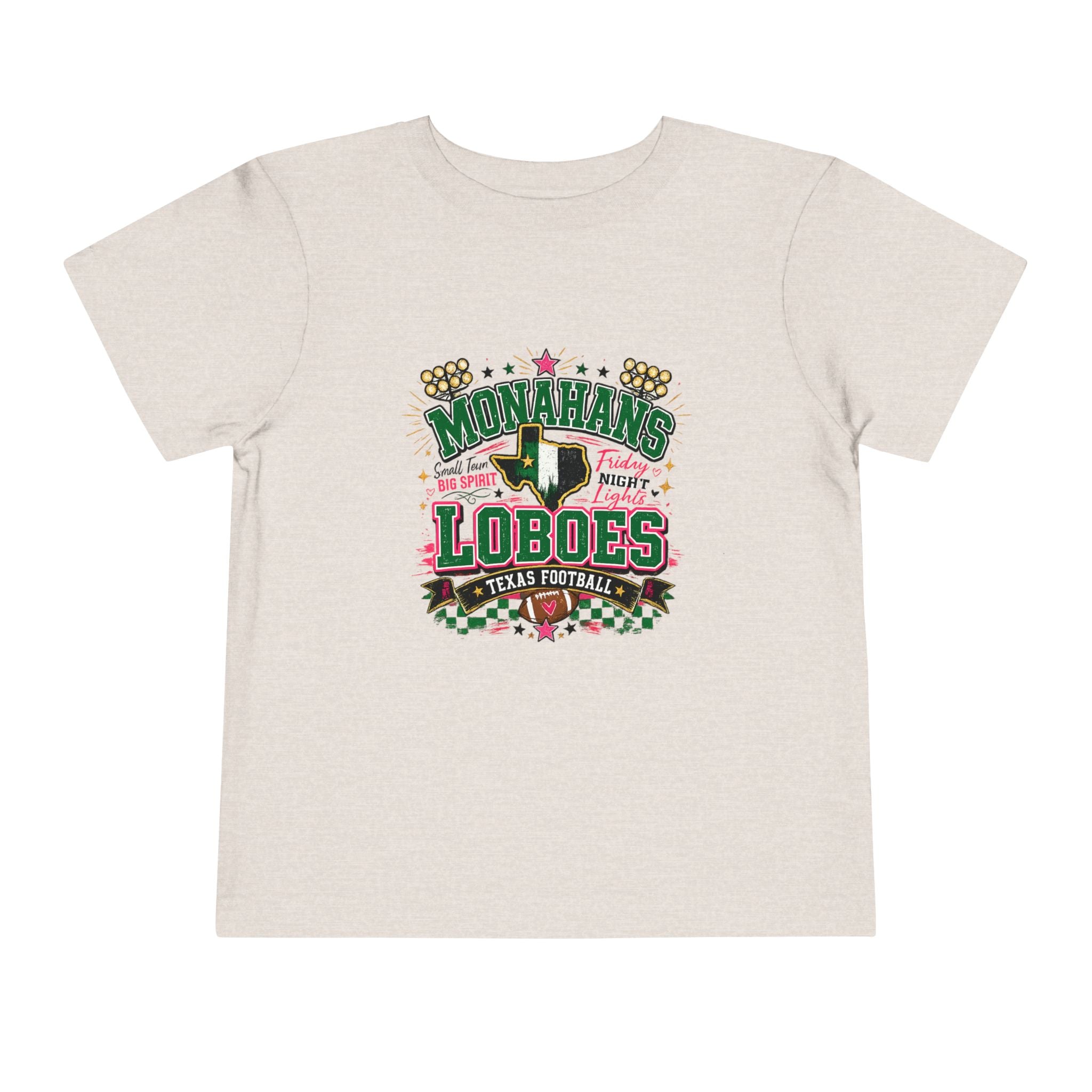 Monahans Loboes Toddler Football Tee