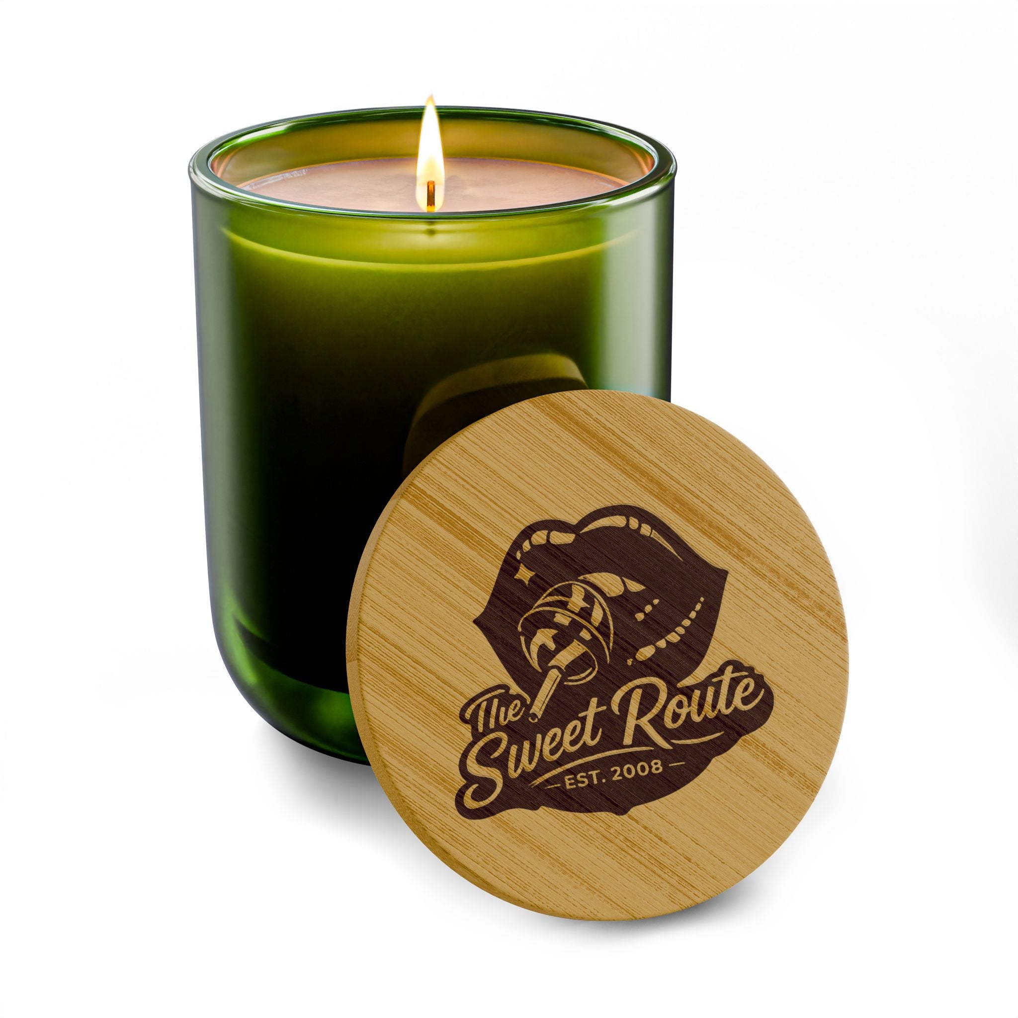 Sweet Route Scented Soy Candle, 14oz (Engraving)