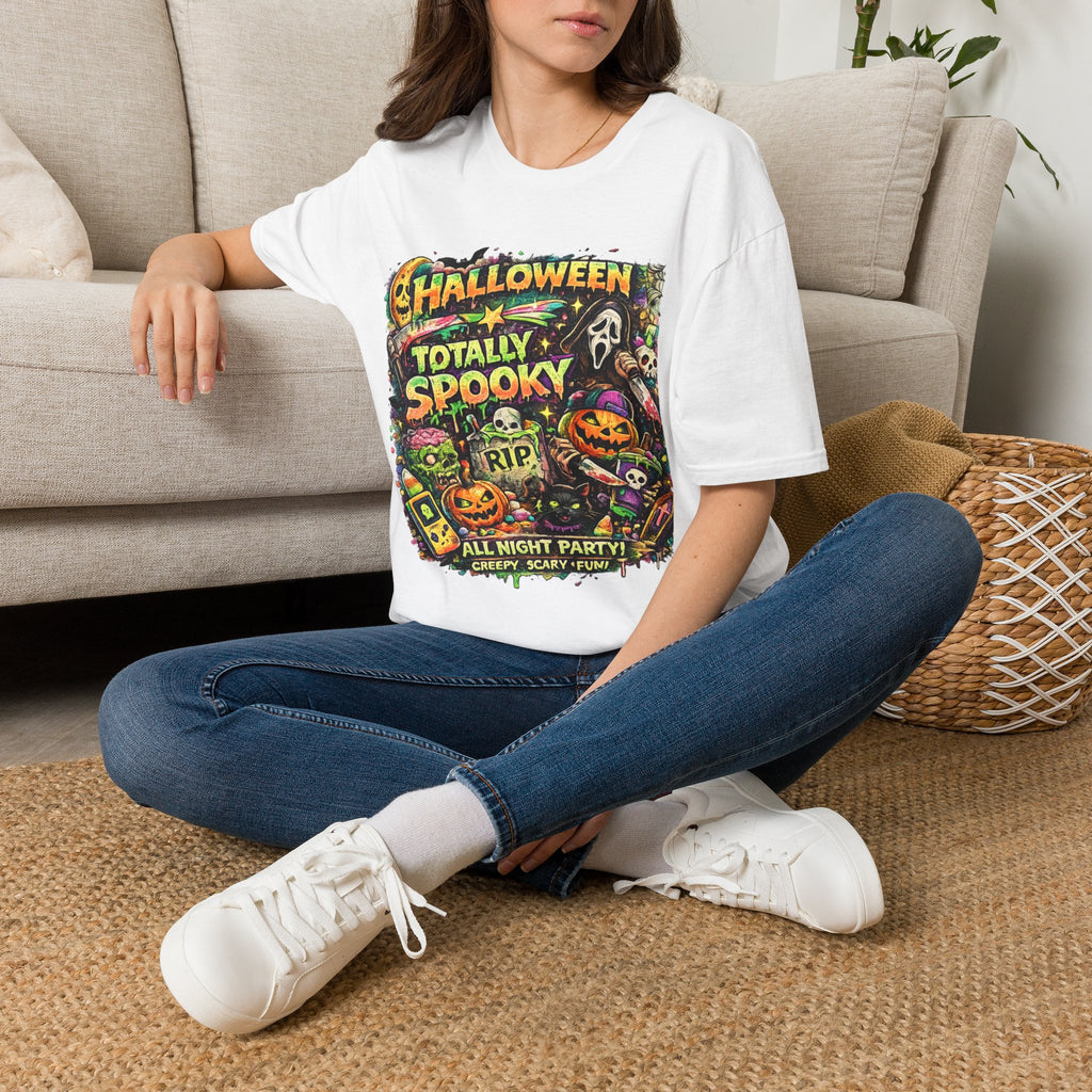 Halloween Totally Spooky Graphic T-Shirt