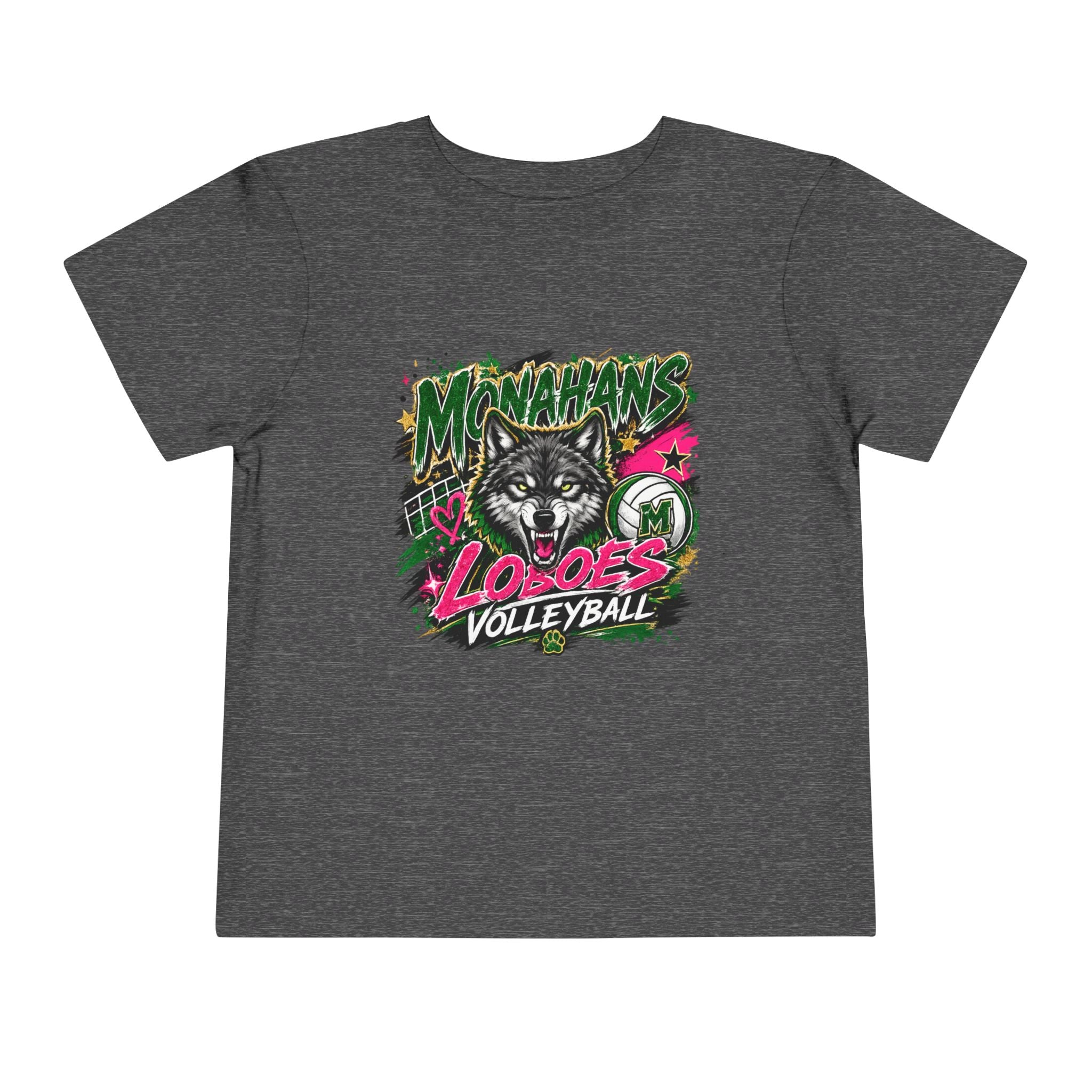 Monahans Loves Volleyball Toddler Tee