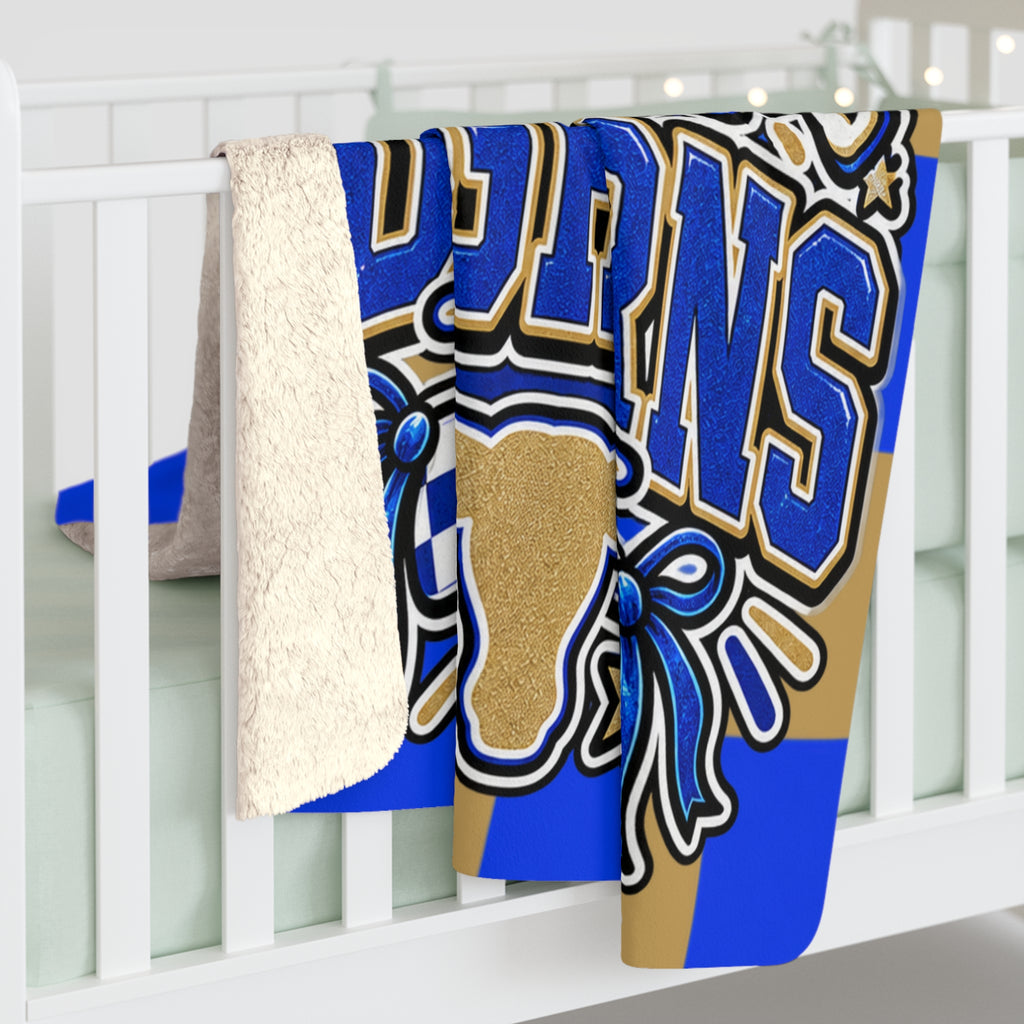 Buena Vista Longhorns Sherpa Blanket