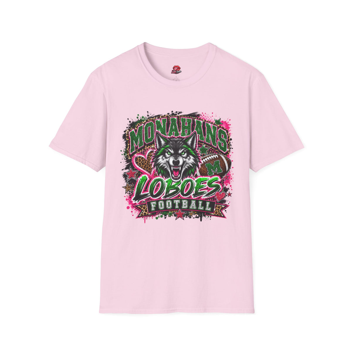 Monahans Loboes Football T‑Shirt