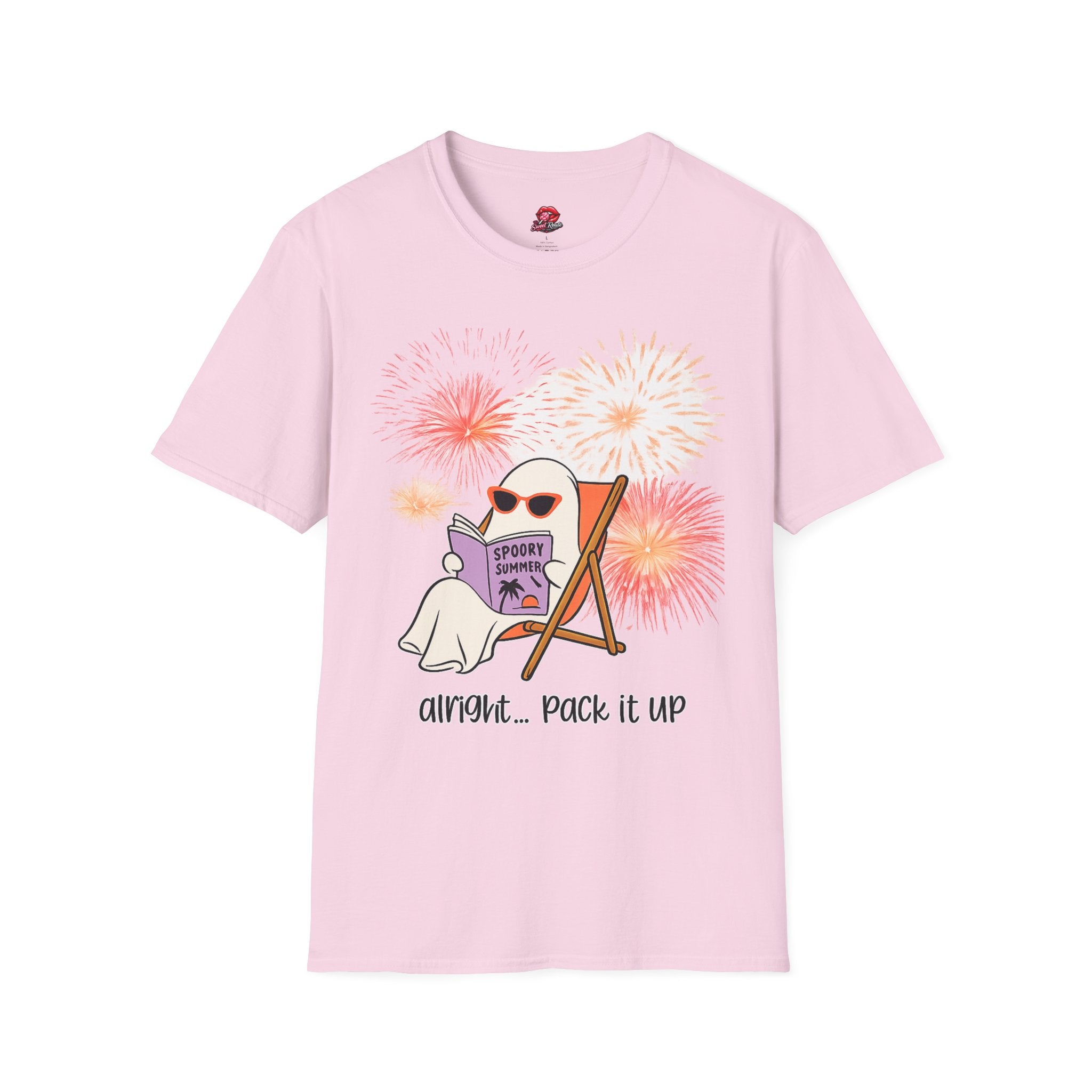 Cute Ghost Ready For Halloween Tee