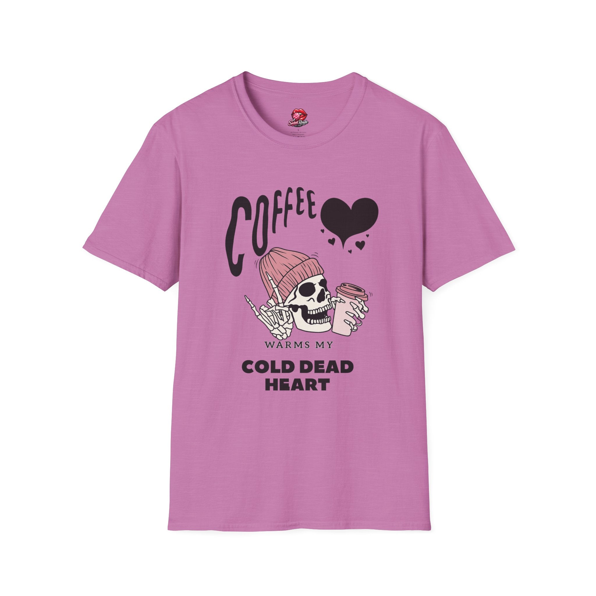 Coffee Warms My Cold Dead Heart Tee