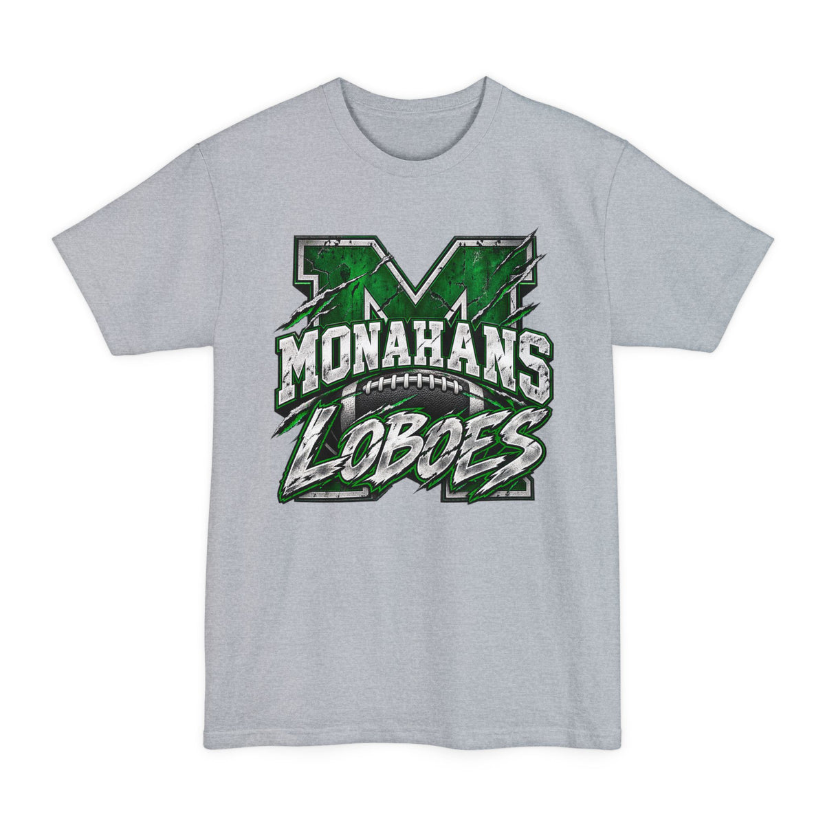 Monahans Loboes Football Tall T-Shirt