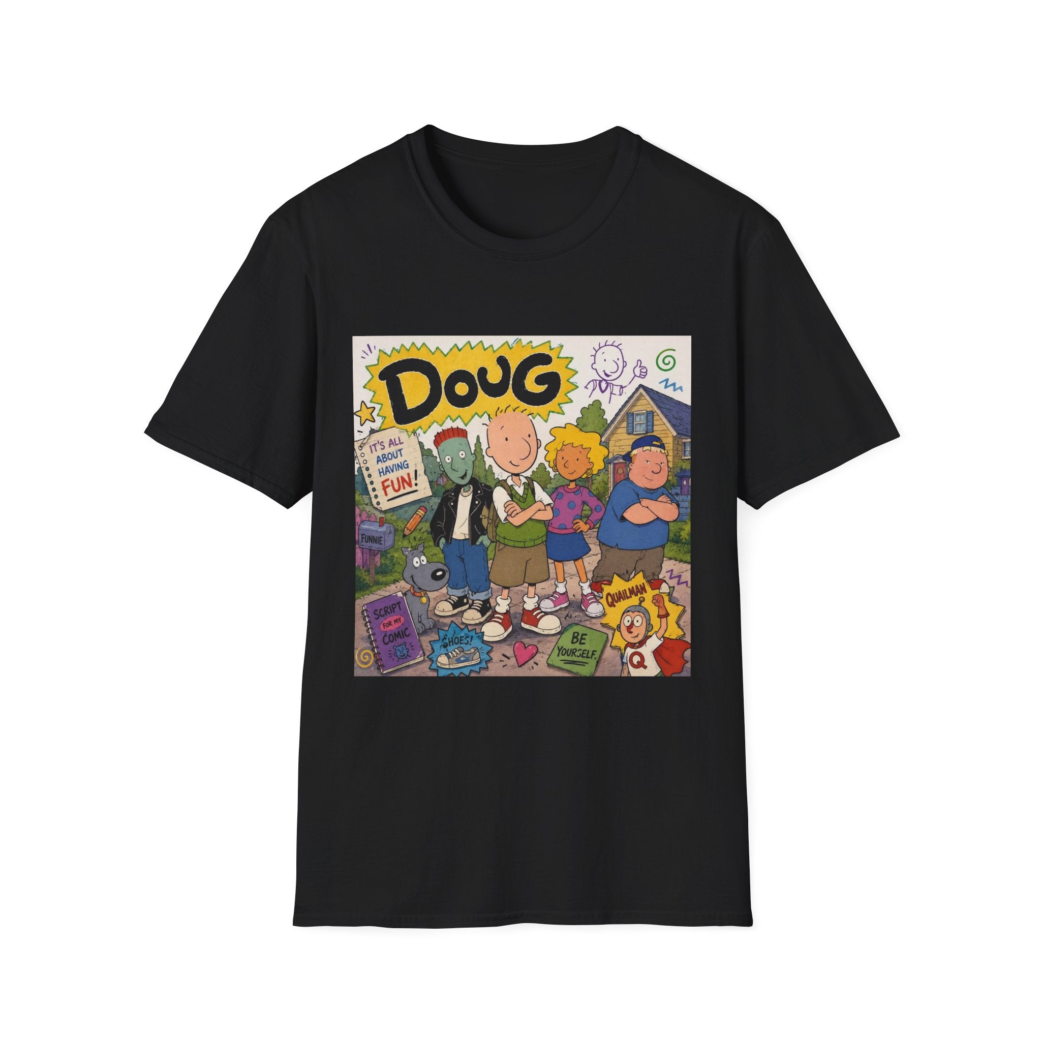 Nostalgic 90s Kids TV Doug Tee