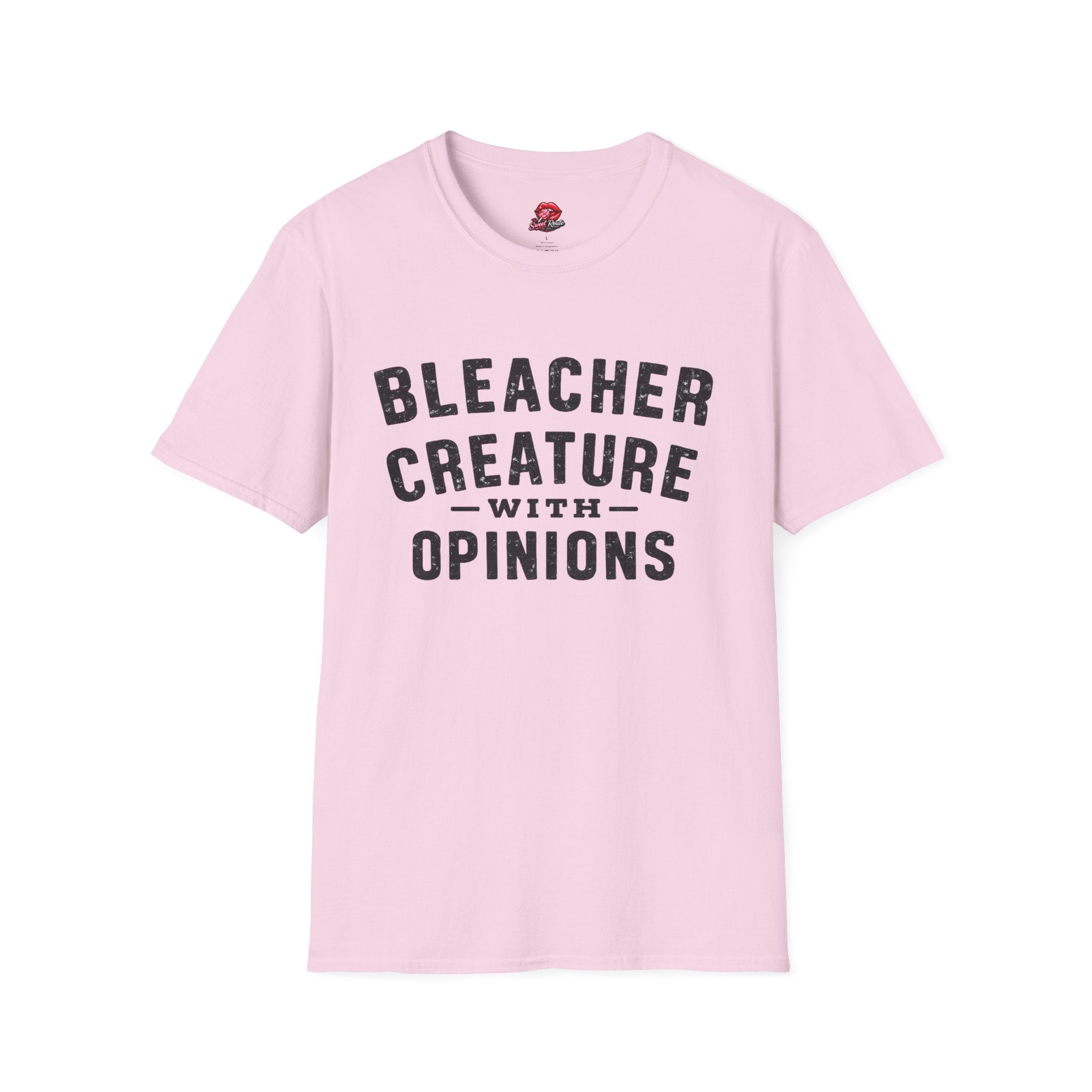 Bleacher Creature With Opinions T-Shirt Funny