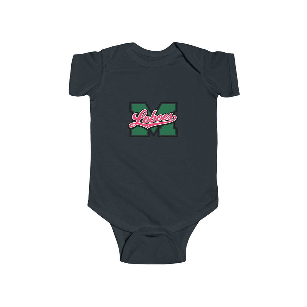 Pink Loboes Baby Onesie