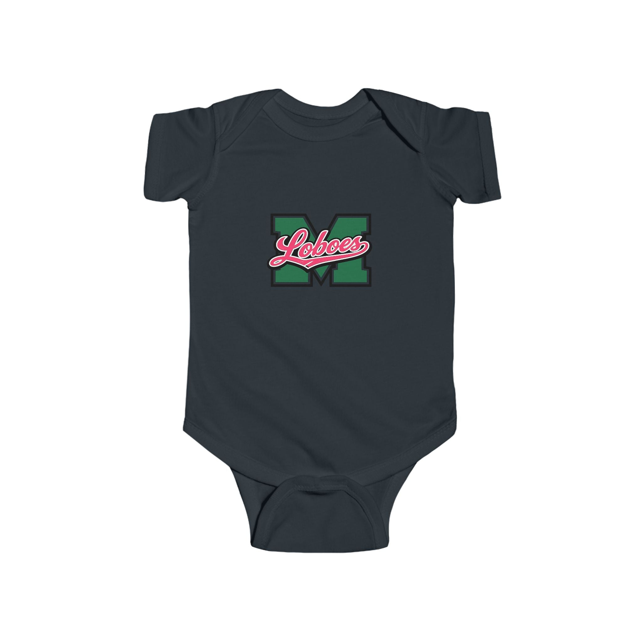 Pink Loboes Baby Onesie