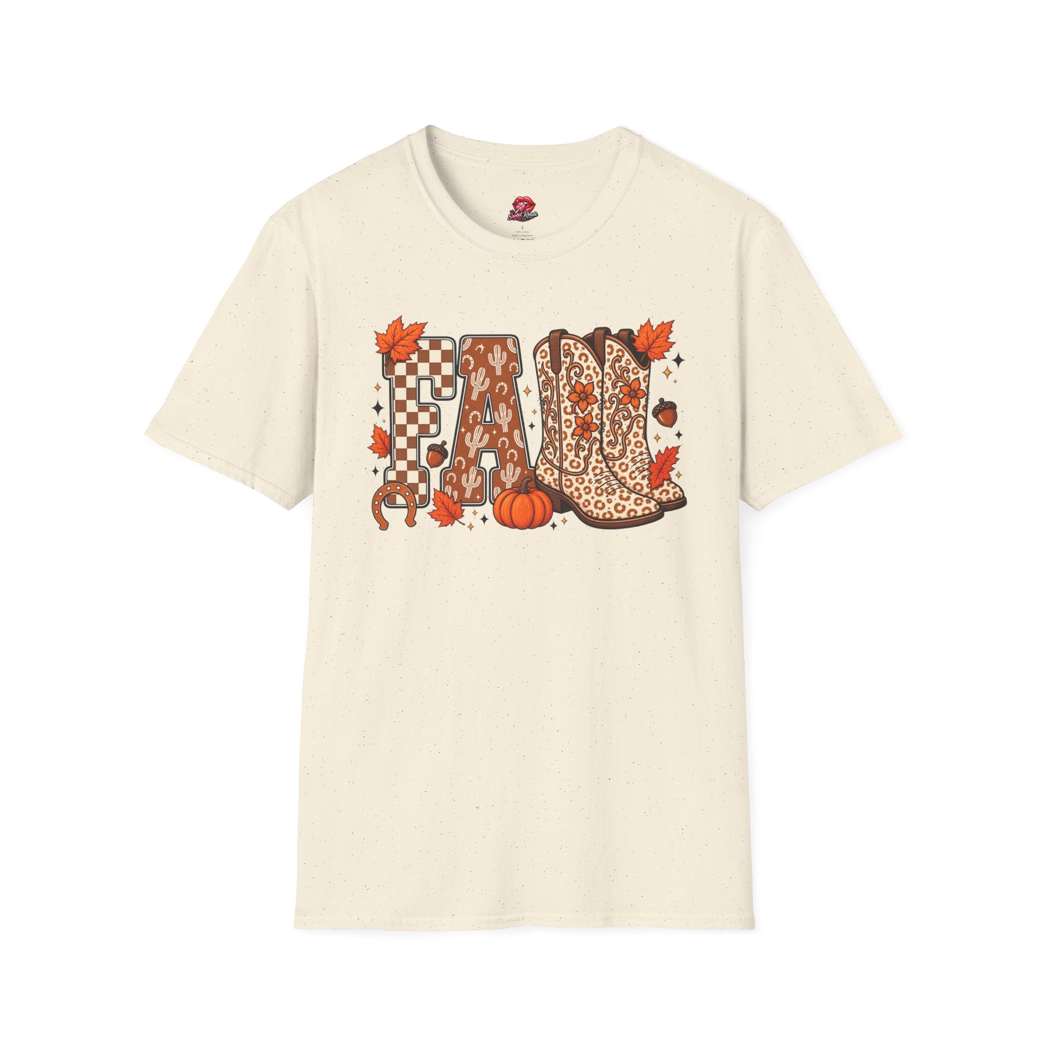 Pumpkin, Boots Fall Tee