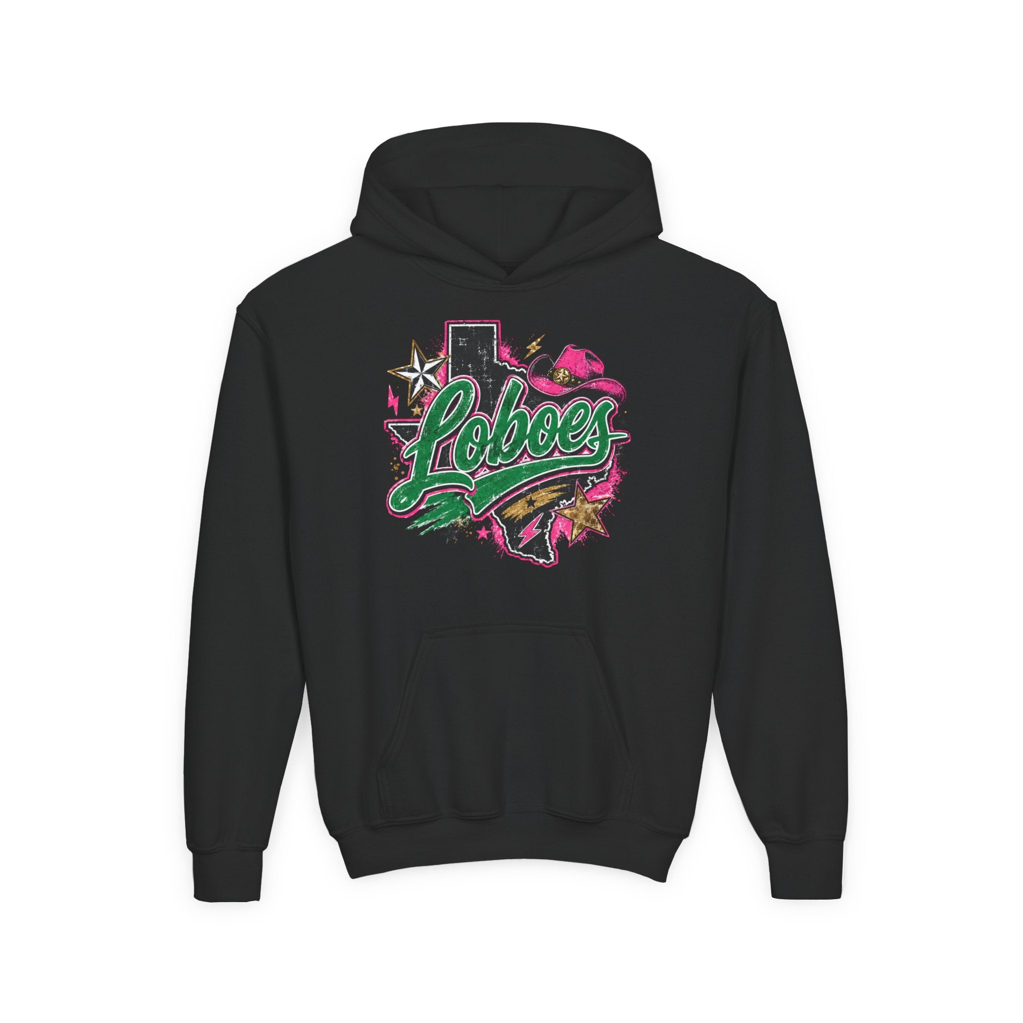Texas Loboes Youth Hoodie
