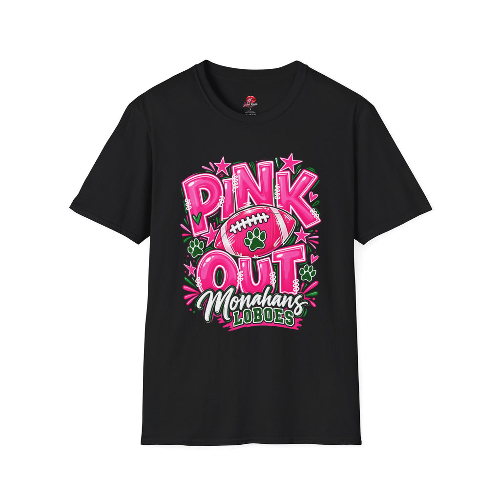 Pink Out Football T-Shirt