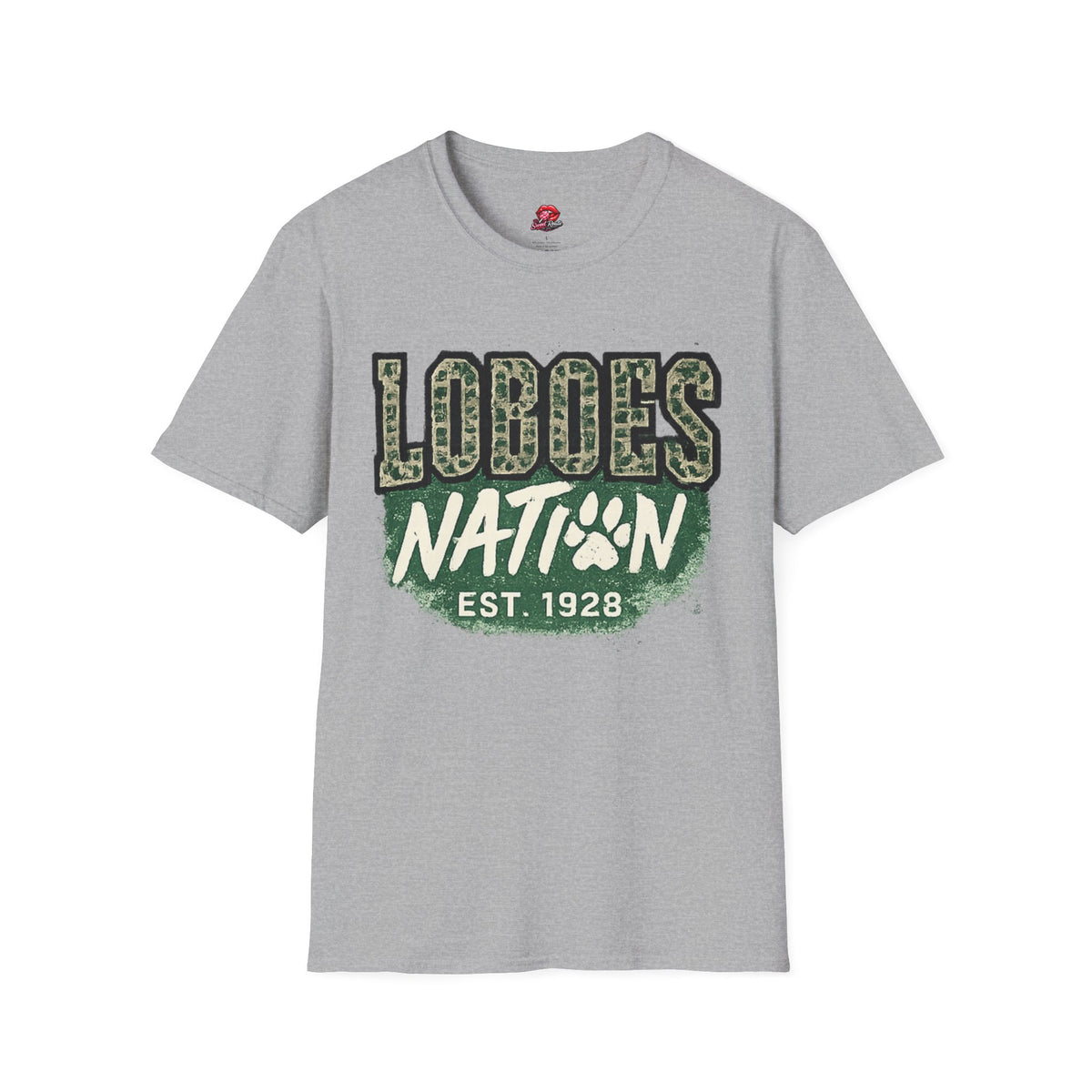 Loboes Nation Camo Print T-Shirt