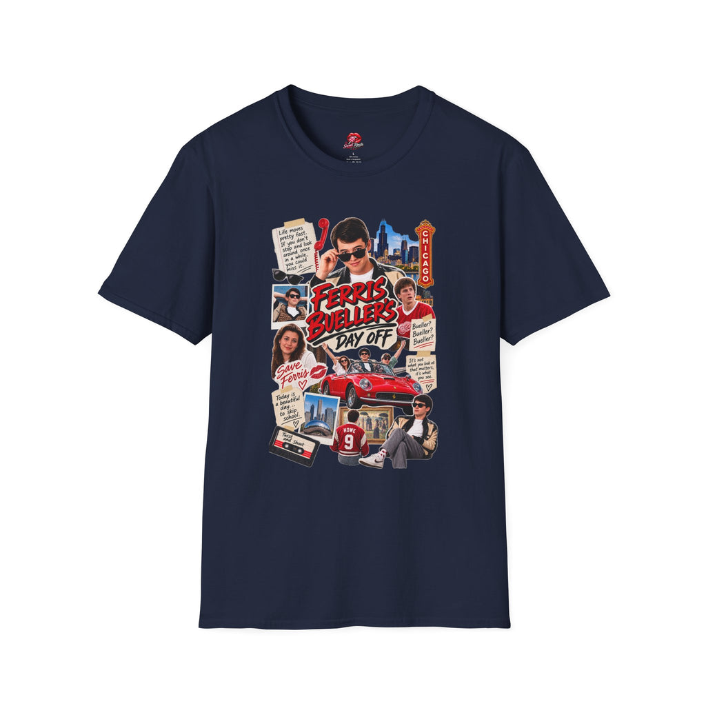 Ferris Collage Movie T-Shirt