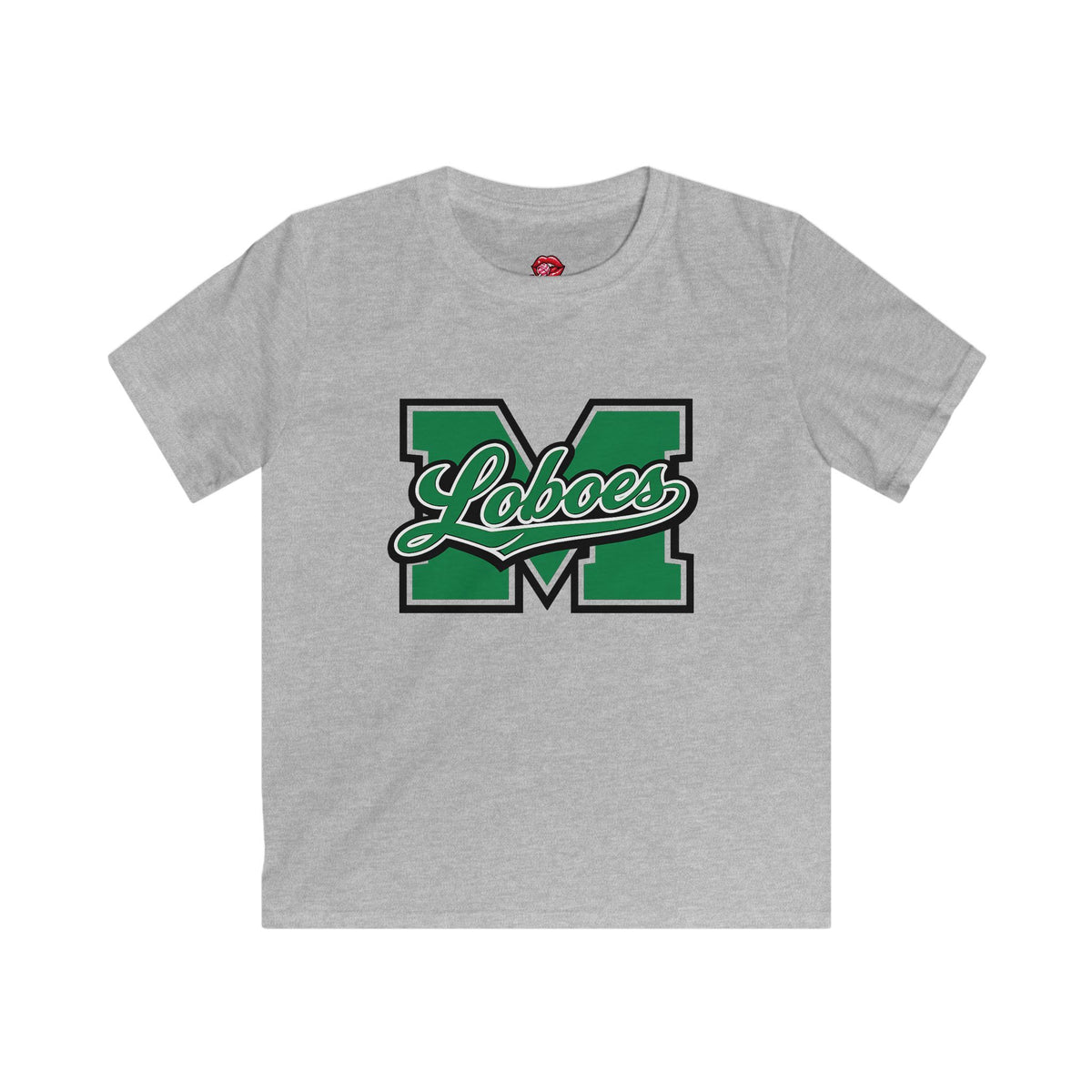 Kids 'Loboes' School Logo Tee