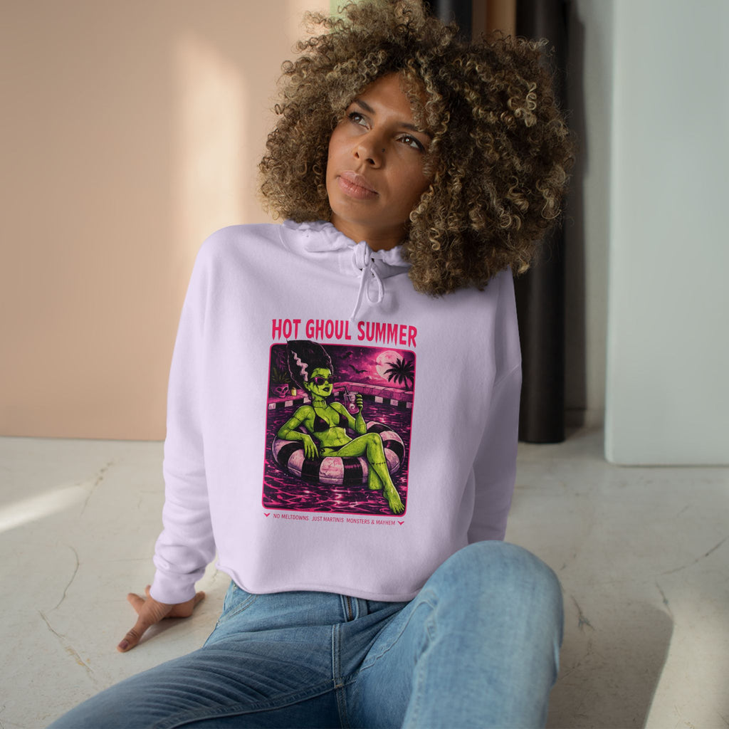 Hot Ghoul Summer Crop Hoodie