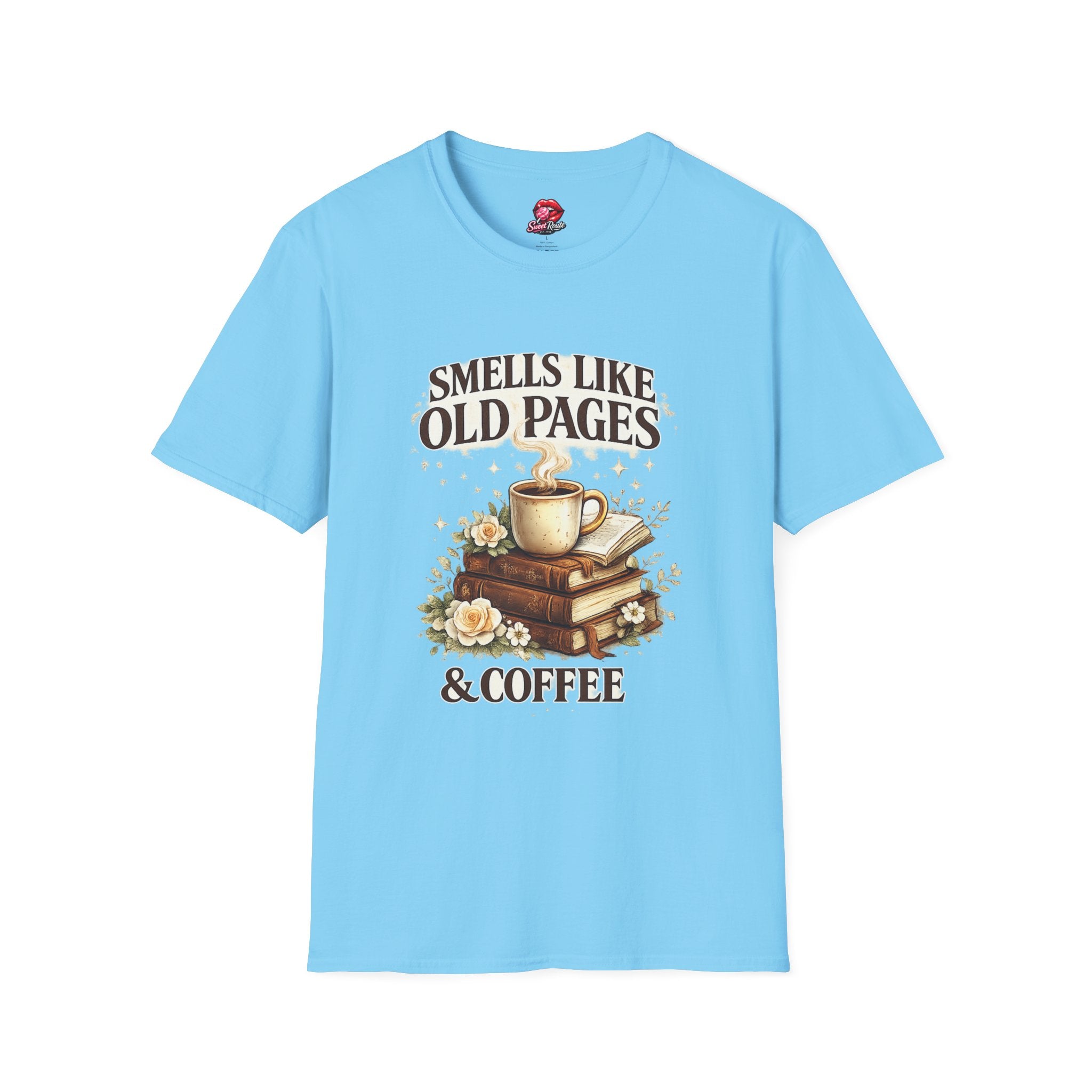 Smells Like Old Pages & Coffee T-Shirt