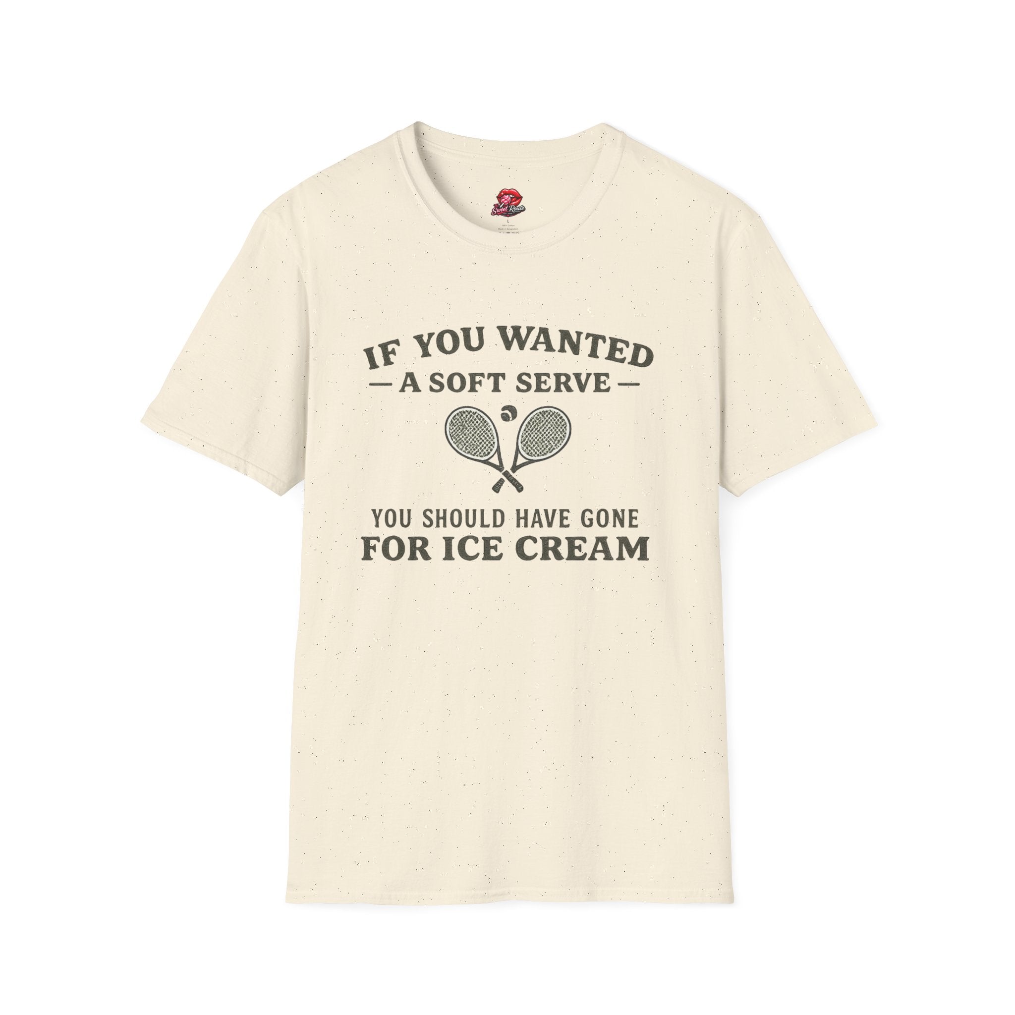 If You Wanted a Soft Serve Tennis TShirt