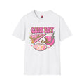 Game Day Touchdown T-Shirt | Pink Retro Football Graphic Tee | Cute Football Fan Shirt