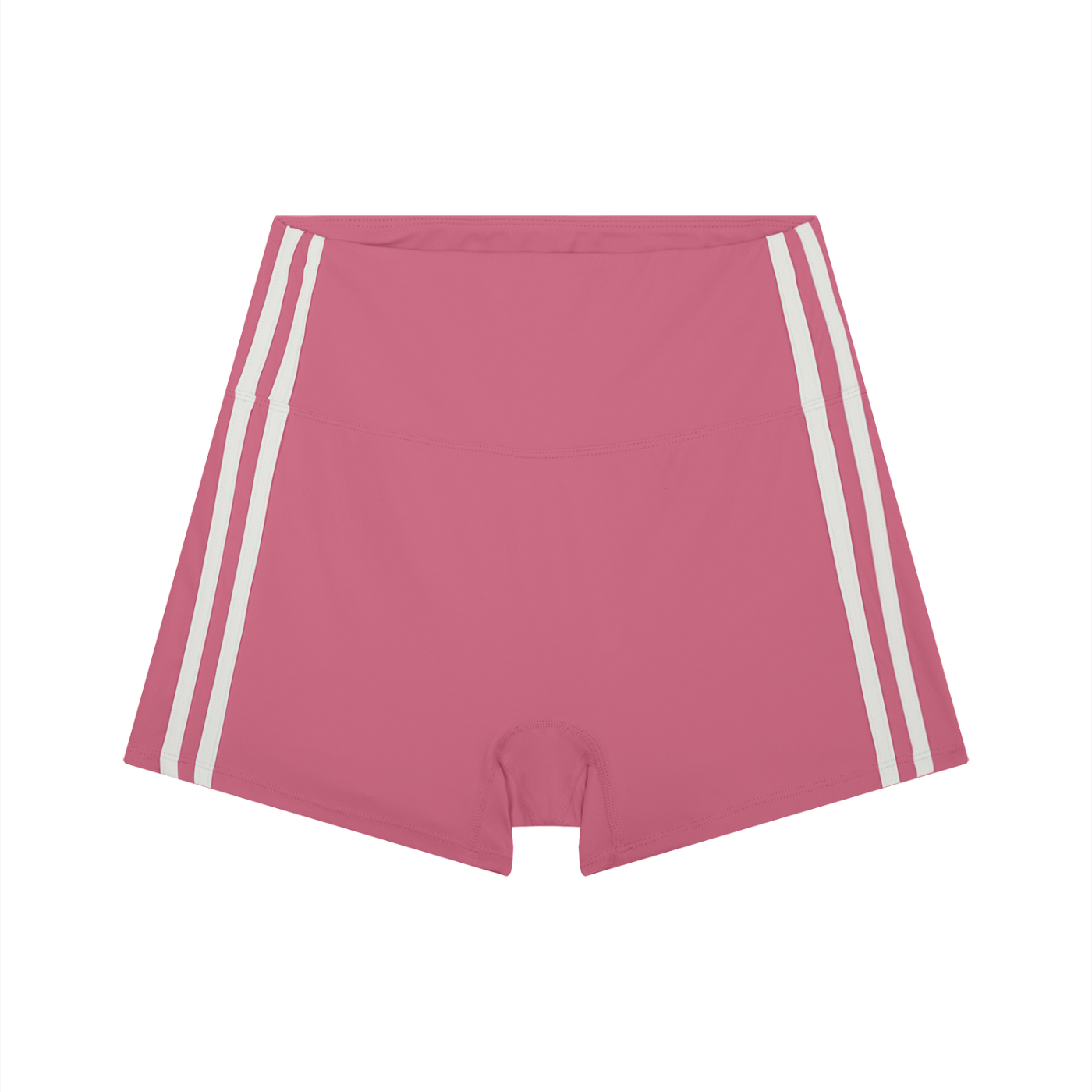 Sweet Route Women’s High-Waist Color Block Yoga Shorts