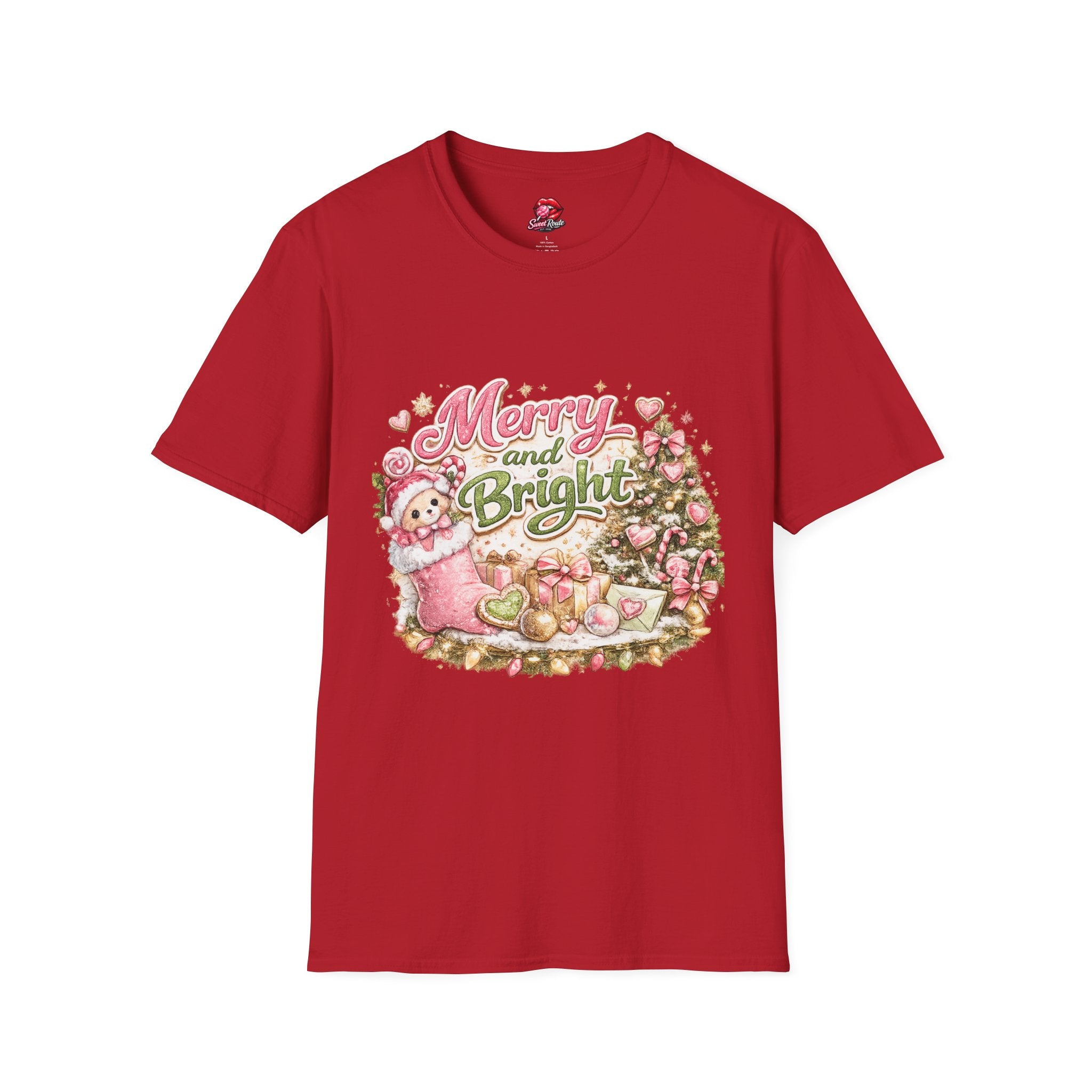 Merry and Bright Christmas Tee