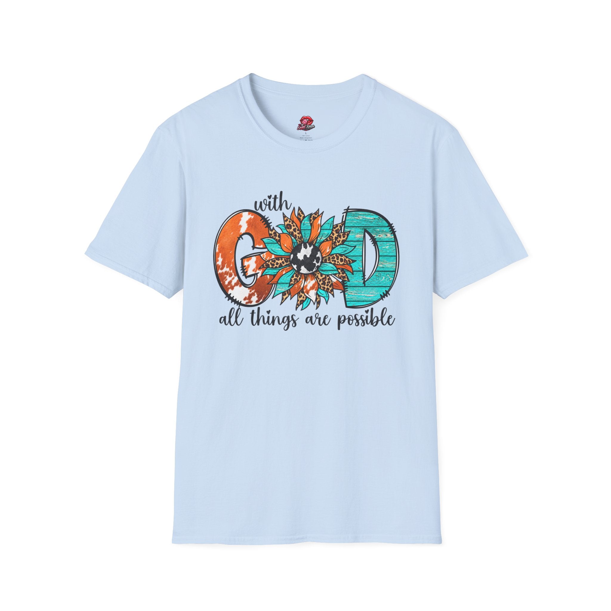 With God All Things Are Possible T-Shirt
