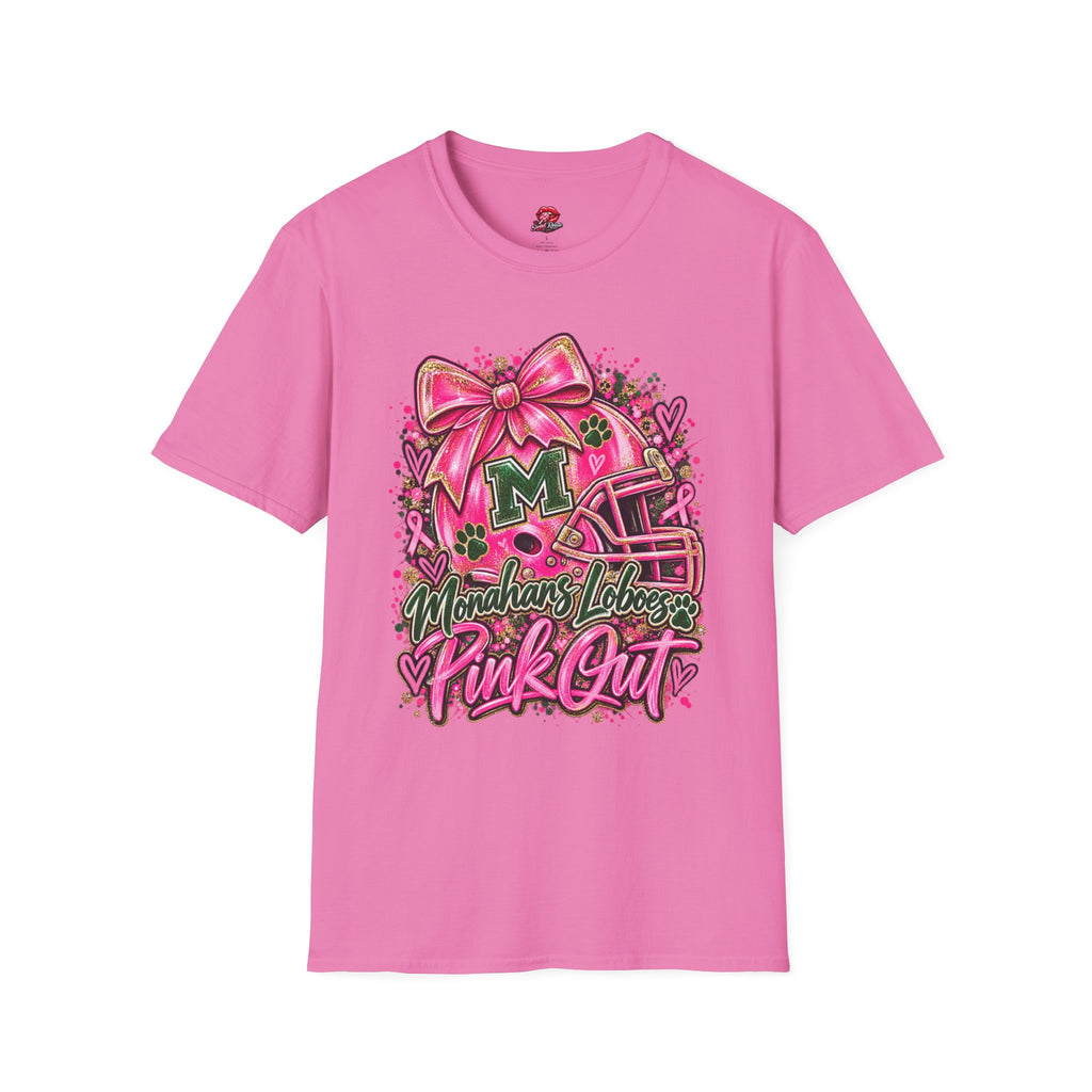 Pink Out Football T-Shirt