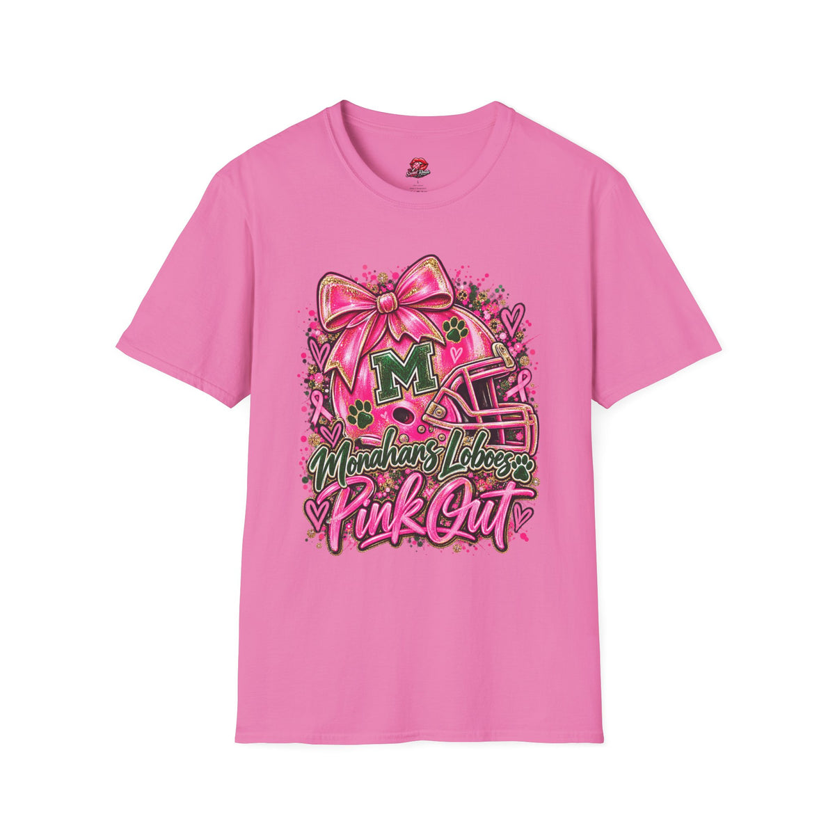 Pink Out Football T-Shirt