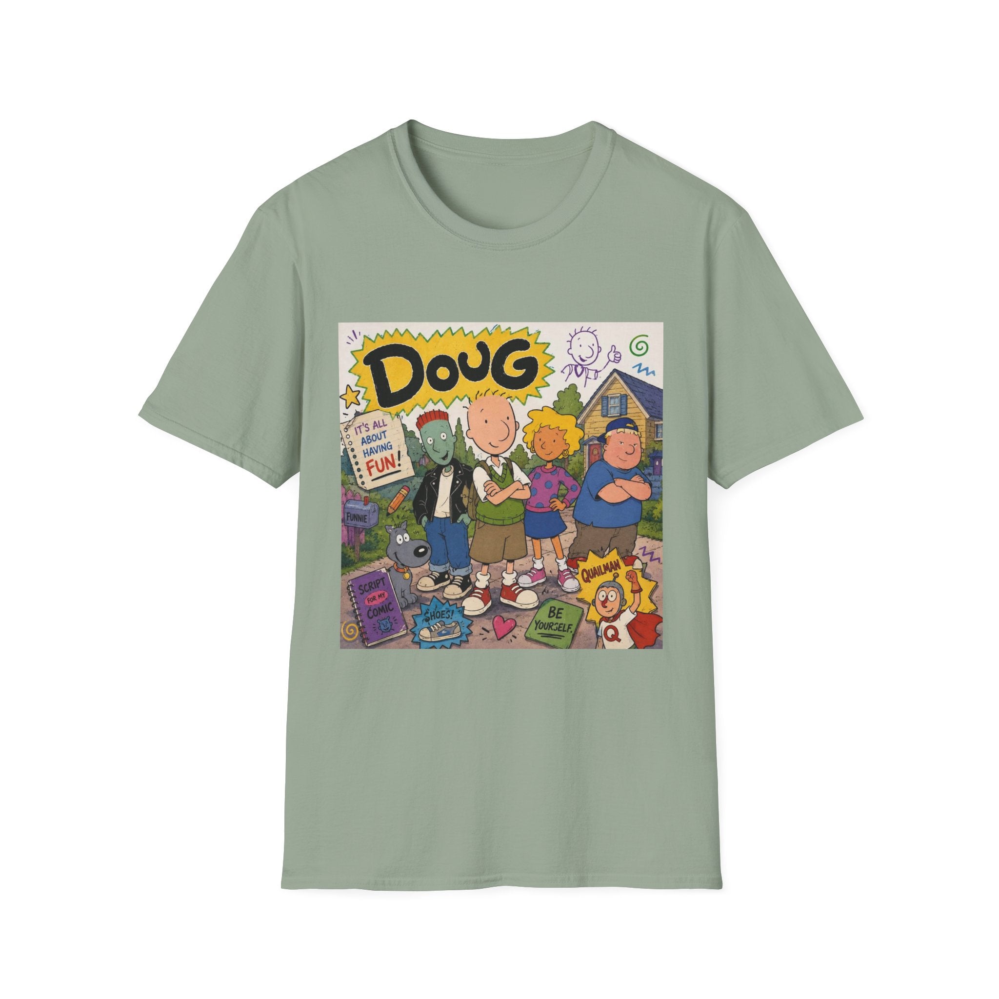 Nostalgic 90s Kids TV Doug Tee