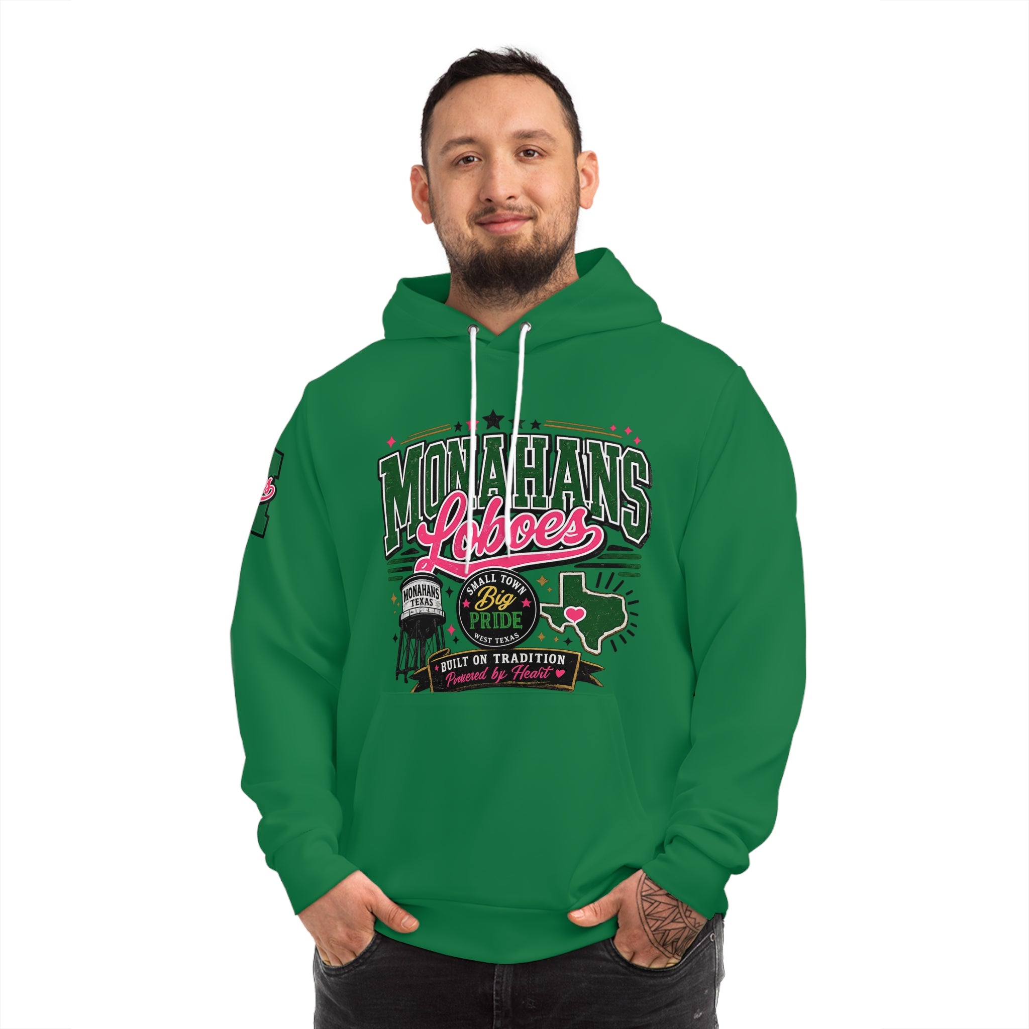 Monahans Loboes Small Town  Pride Hoodie