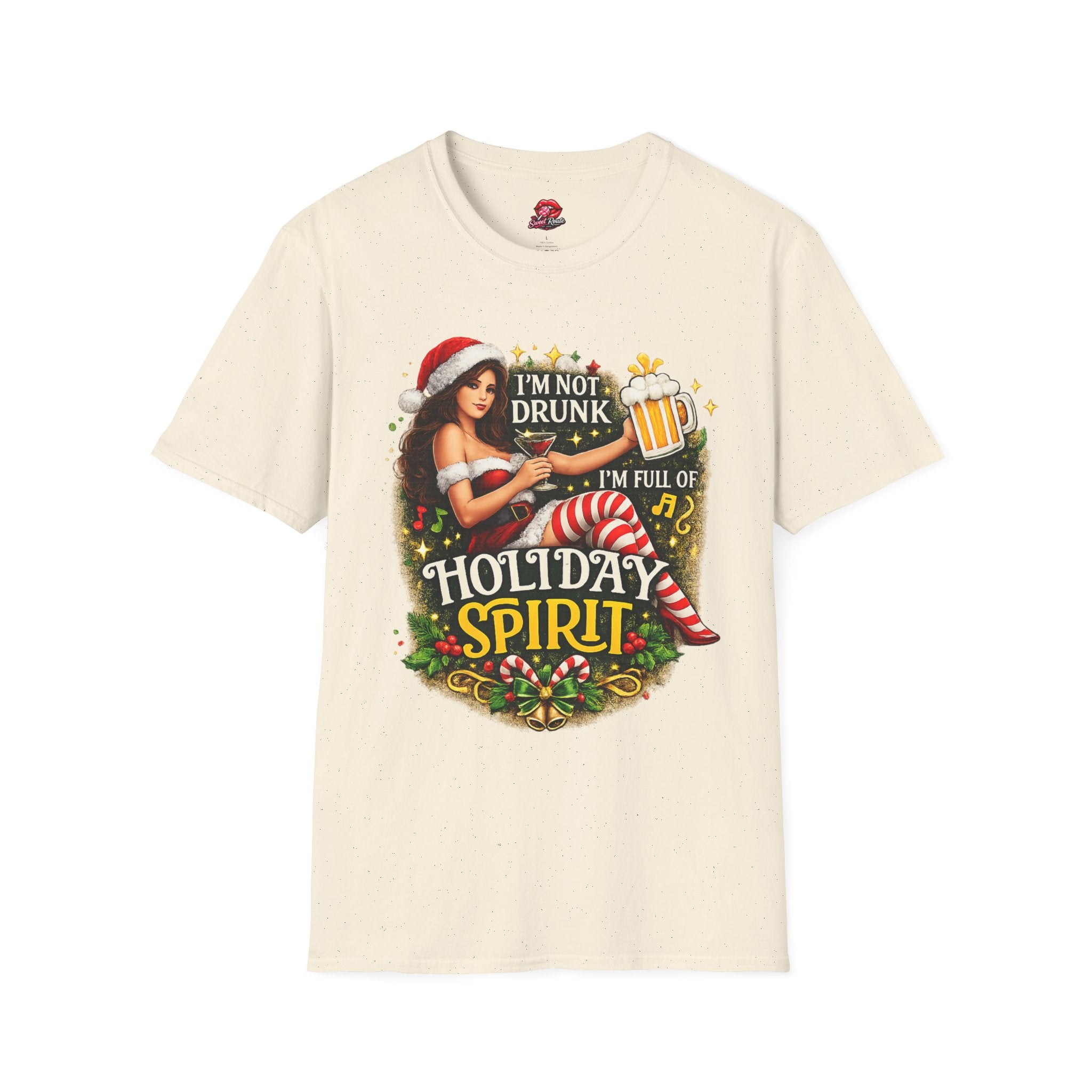 I'm Not Drunk I'm Full of Holiday Spirit T-Shirt