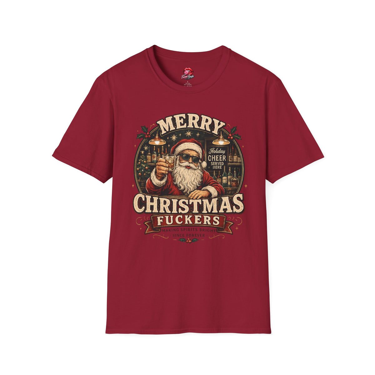 Merry Christmas Santa Illustration T-Shirt