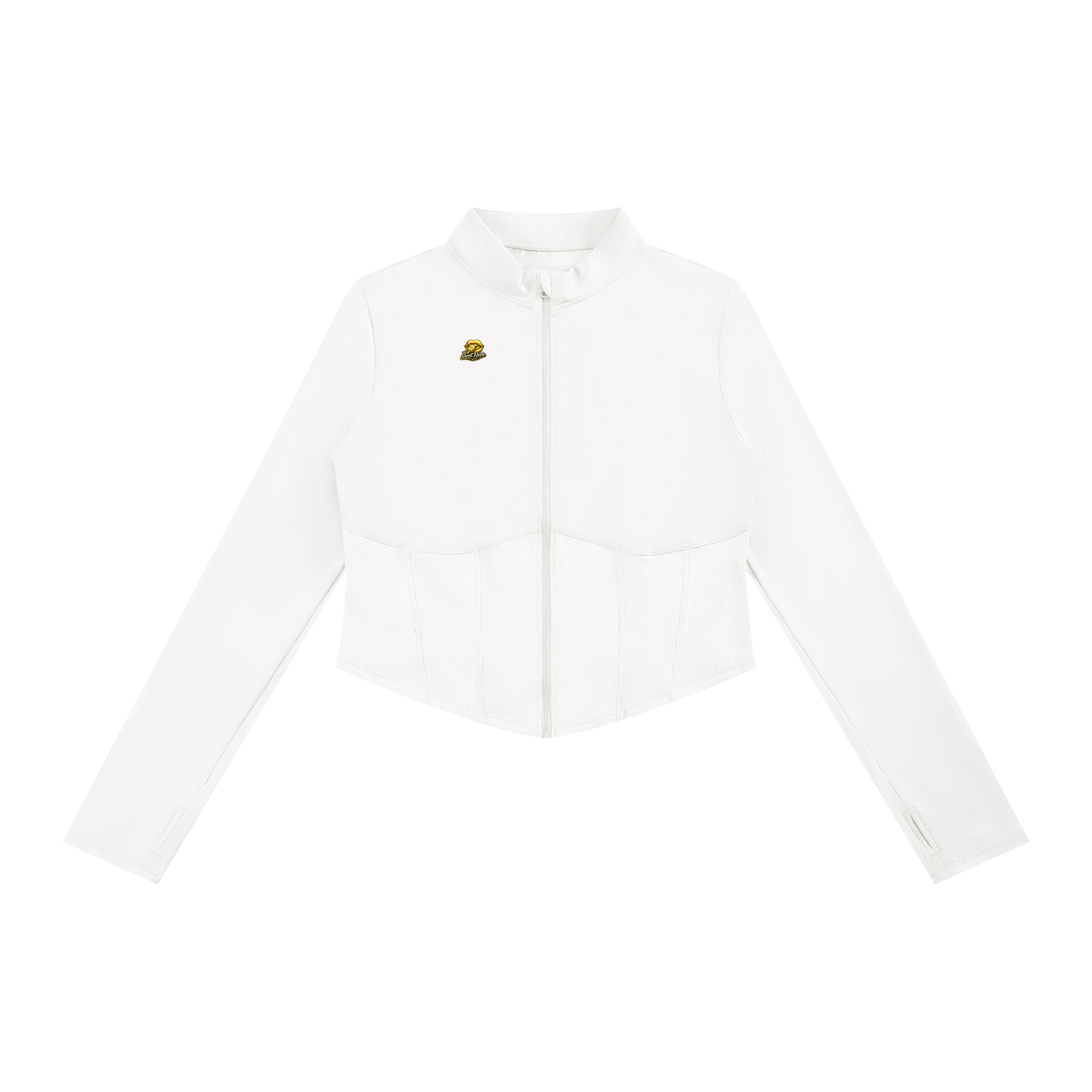 Sweet Route Women's Slim Fit Full-Zip Yoga Jacket