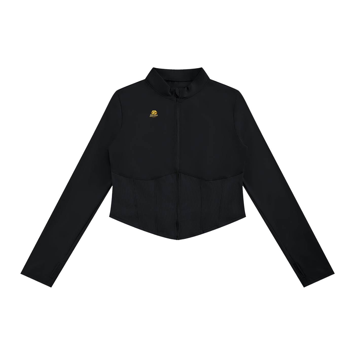 Sweet Route Women's Slim Fit Full-Zip Yoga Jacket