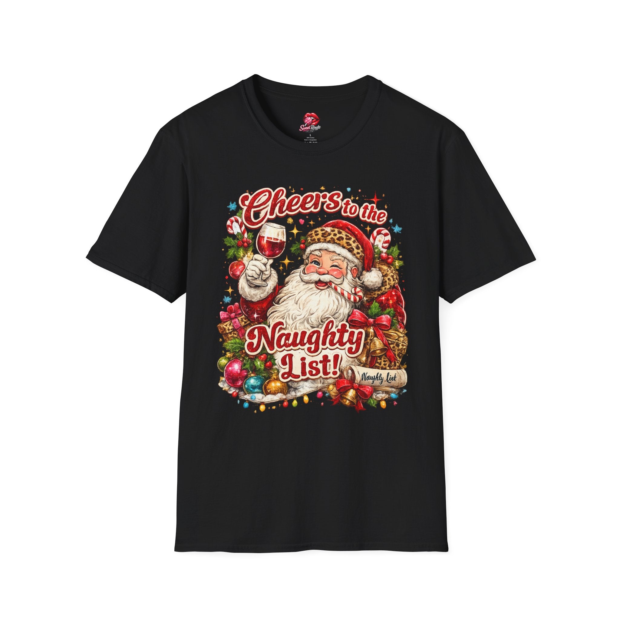 Cheers to the Naughty List T-Shirt