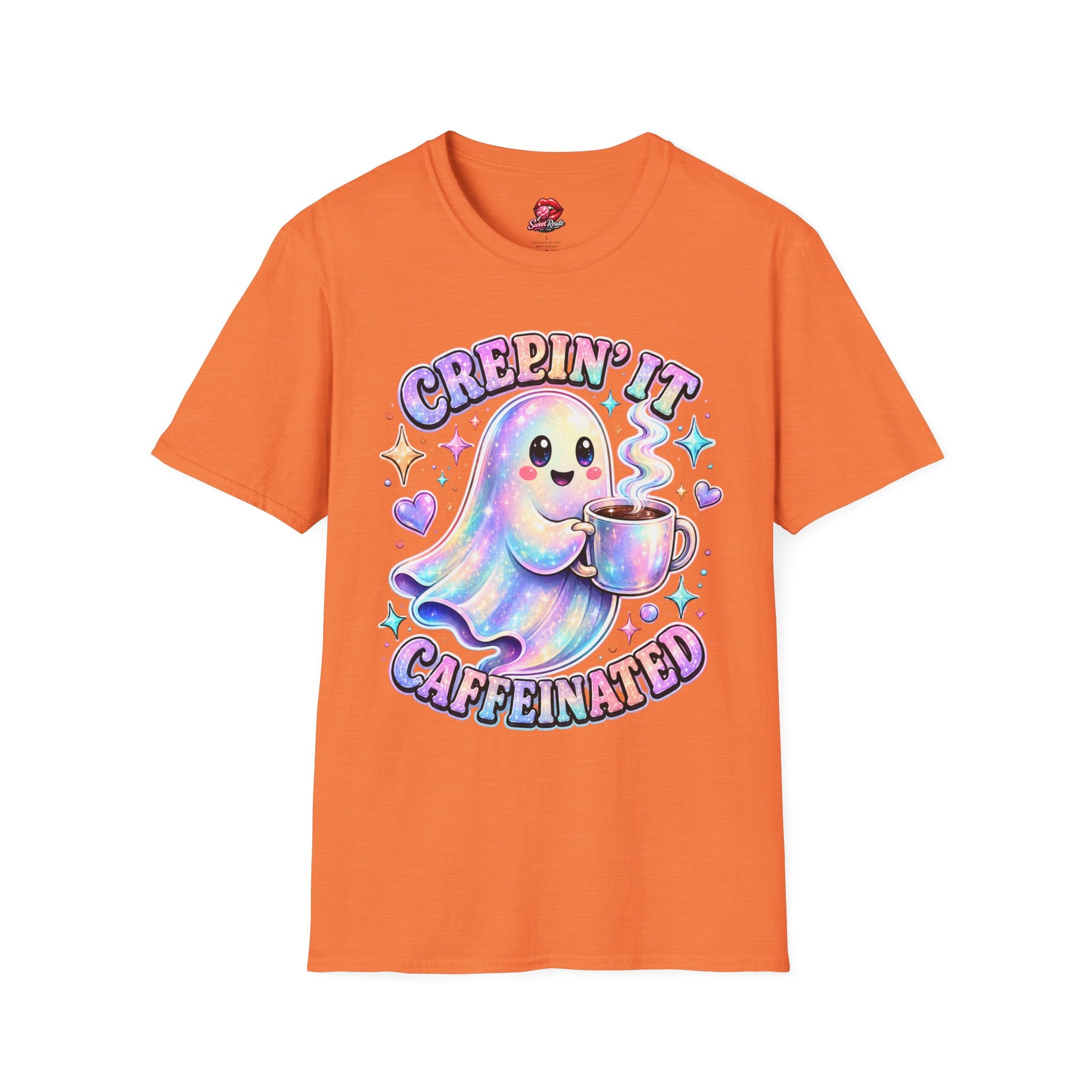 Creepin' It ghost sipping coffee T-Shirt