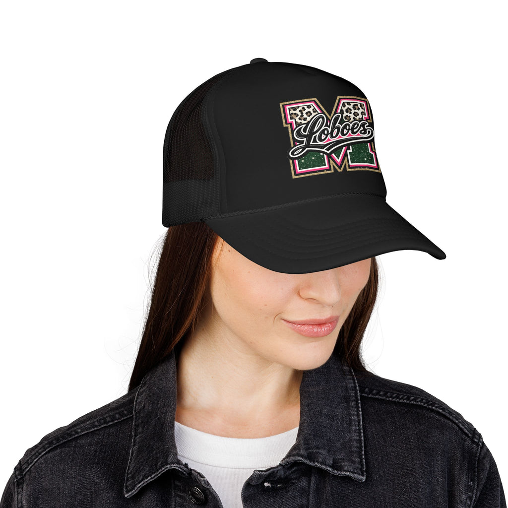Loboes M Patch Trucker Hat