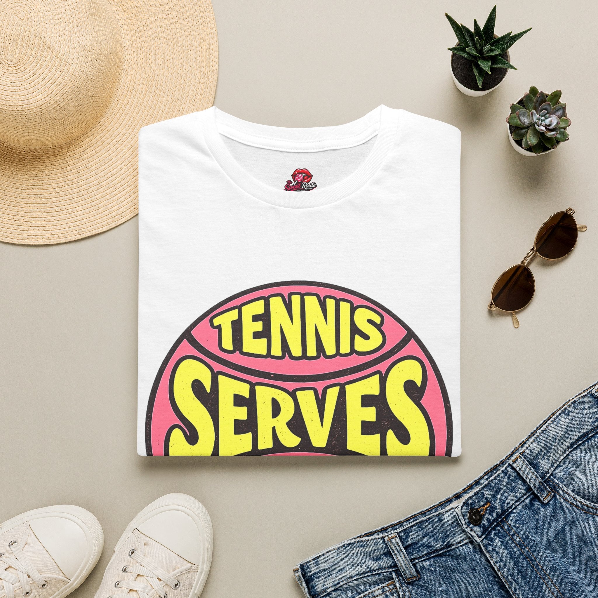 Tennis Serves Love T-Shirt
