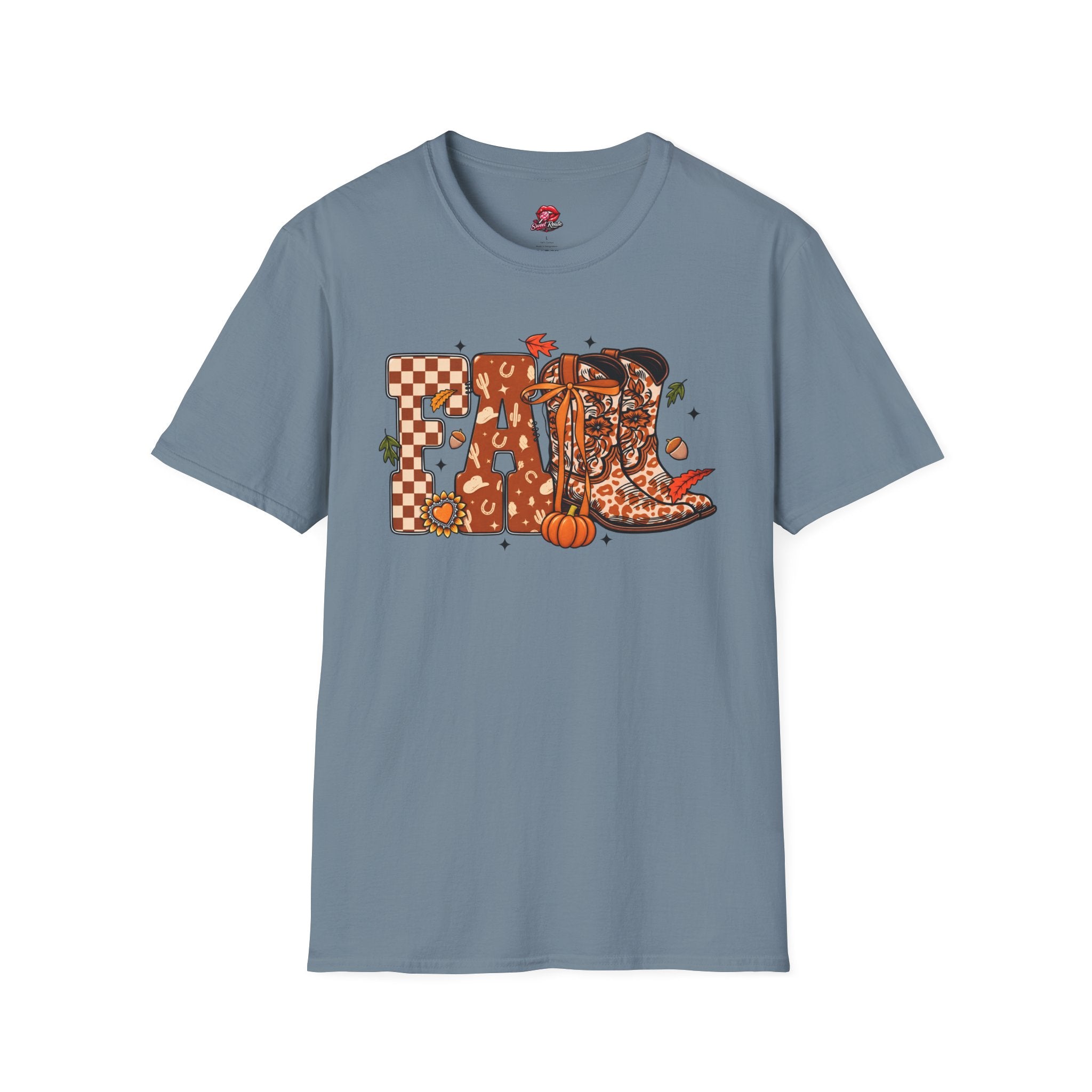 Pumpkin, Leopard & Plaid Fall Tee