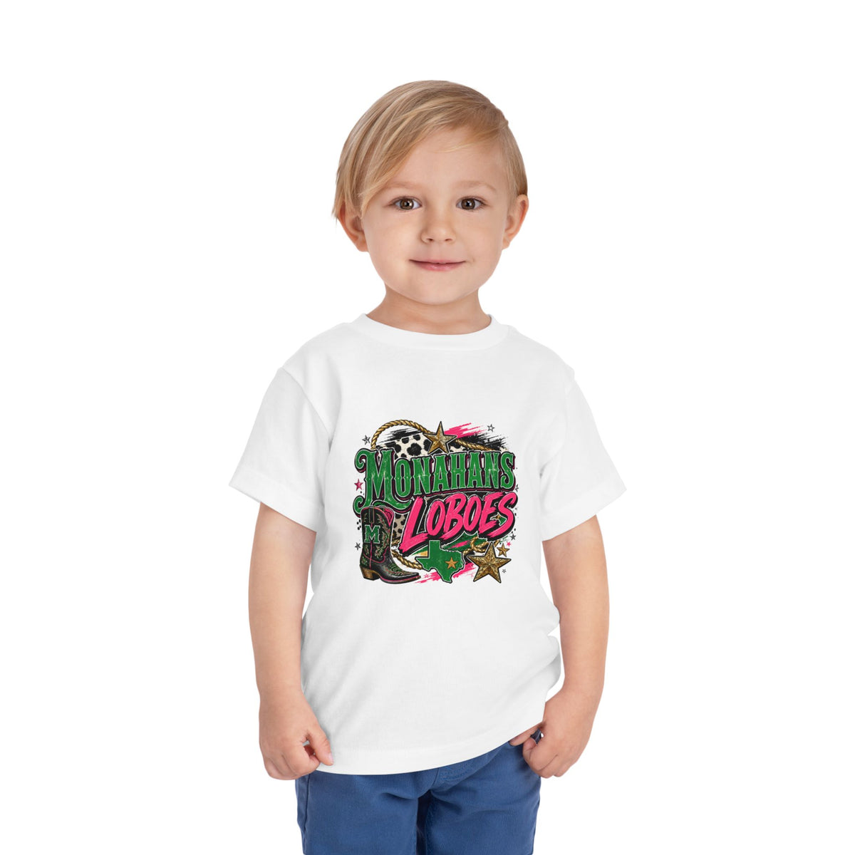 Toddler Tee — Monahans Loboes Western Shirt