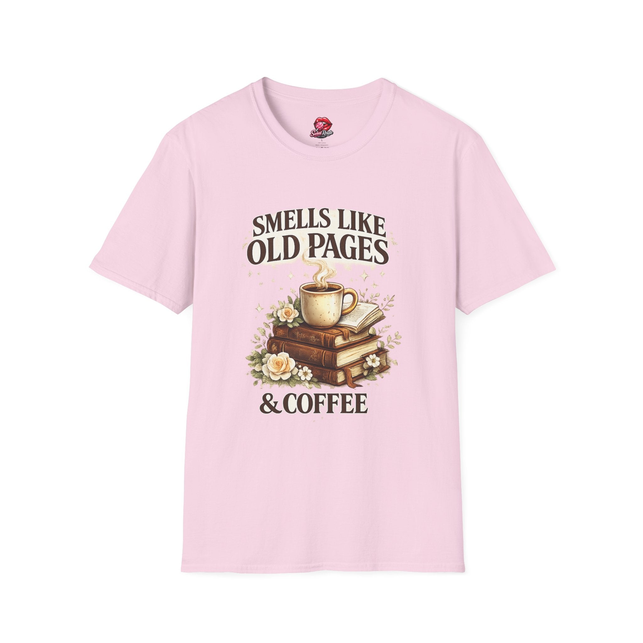Smells Like Old Pages & Coffee T-Shirt