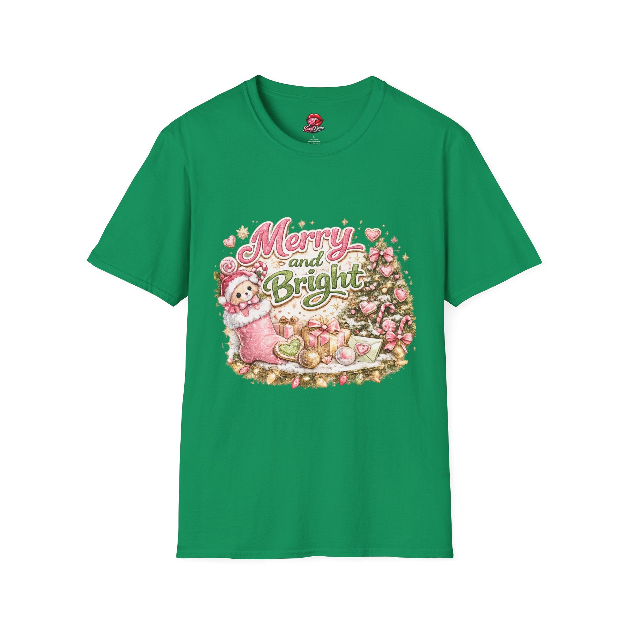 Merry and Bright Christmas Tee