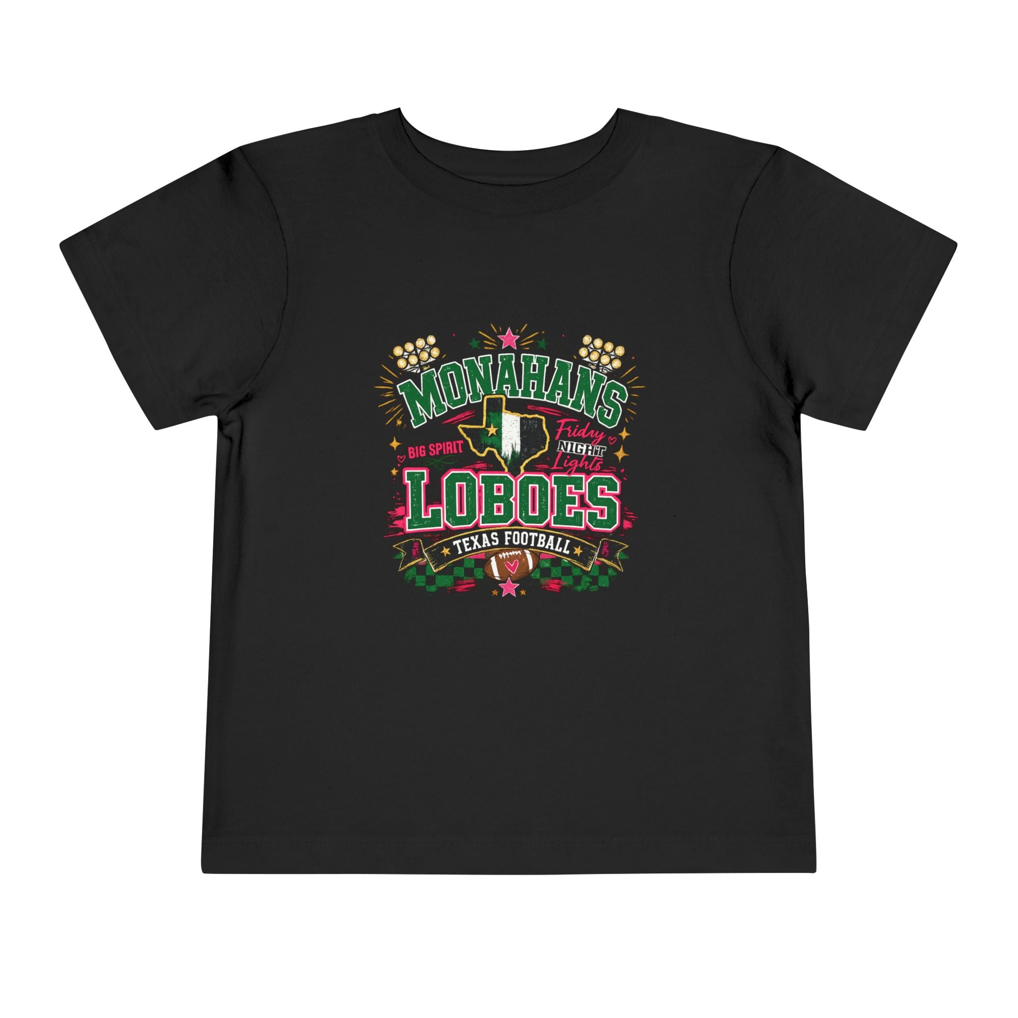 Monahans Loboes Toddler Football Tee