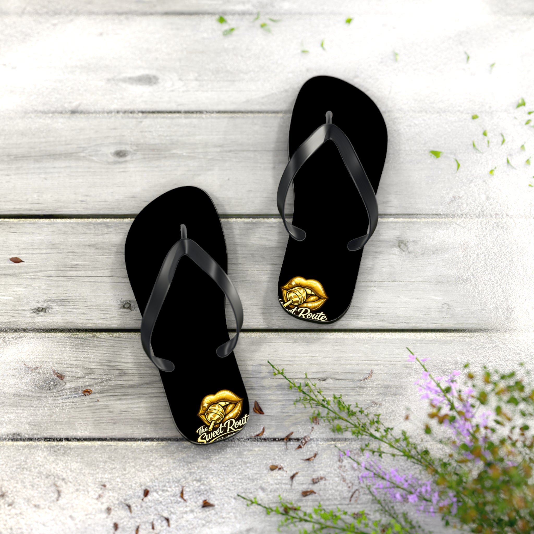 The Sweet Route Flip Flops