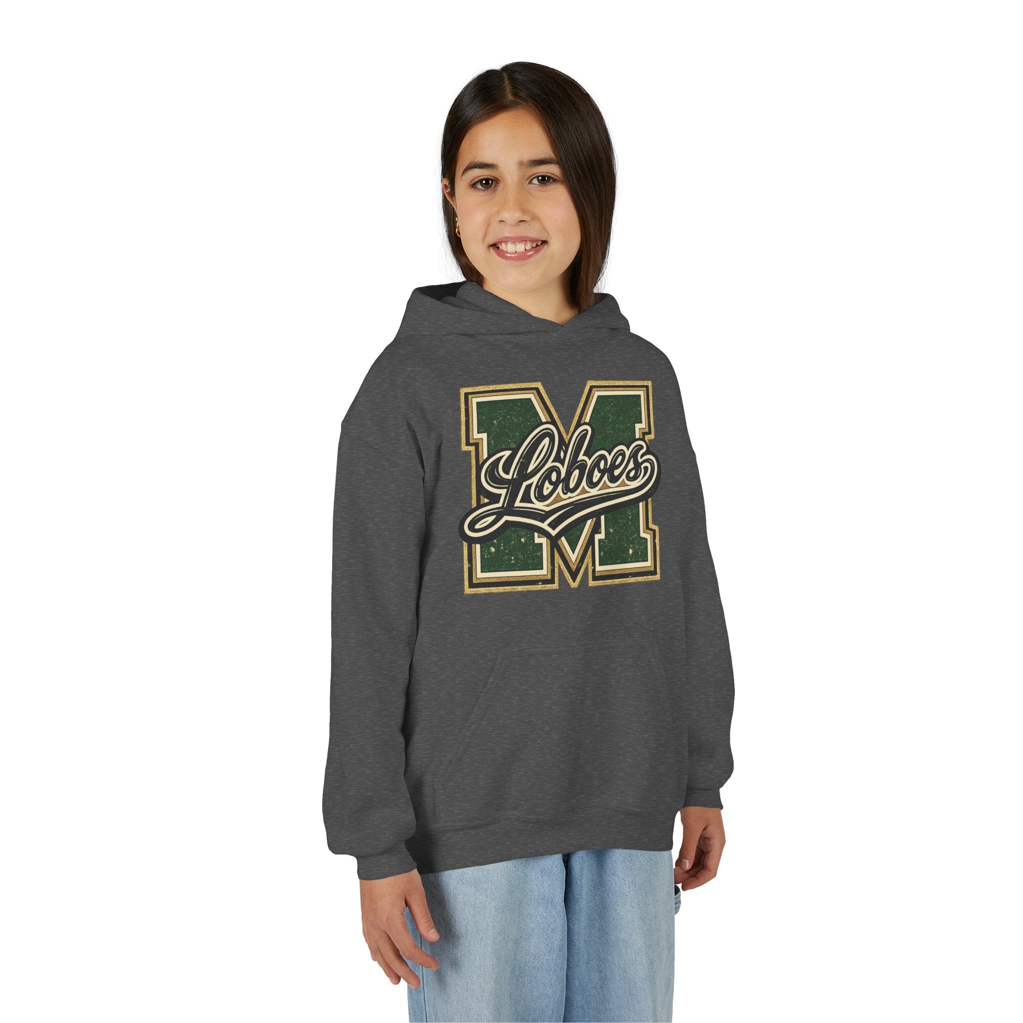 Youth Loboes M Letter Hoodie
